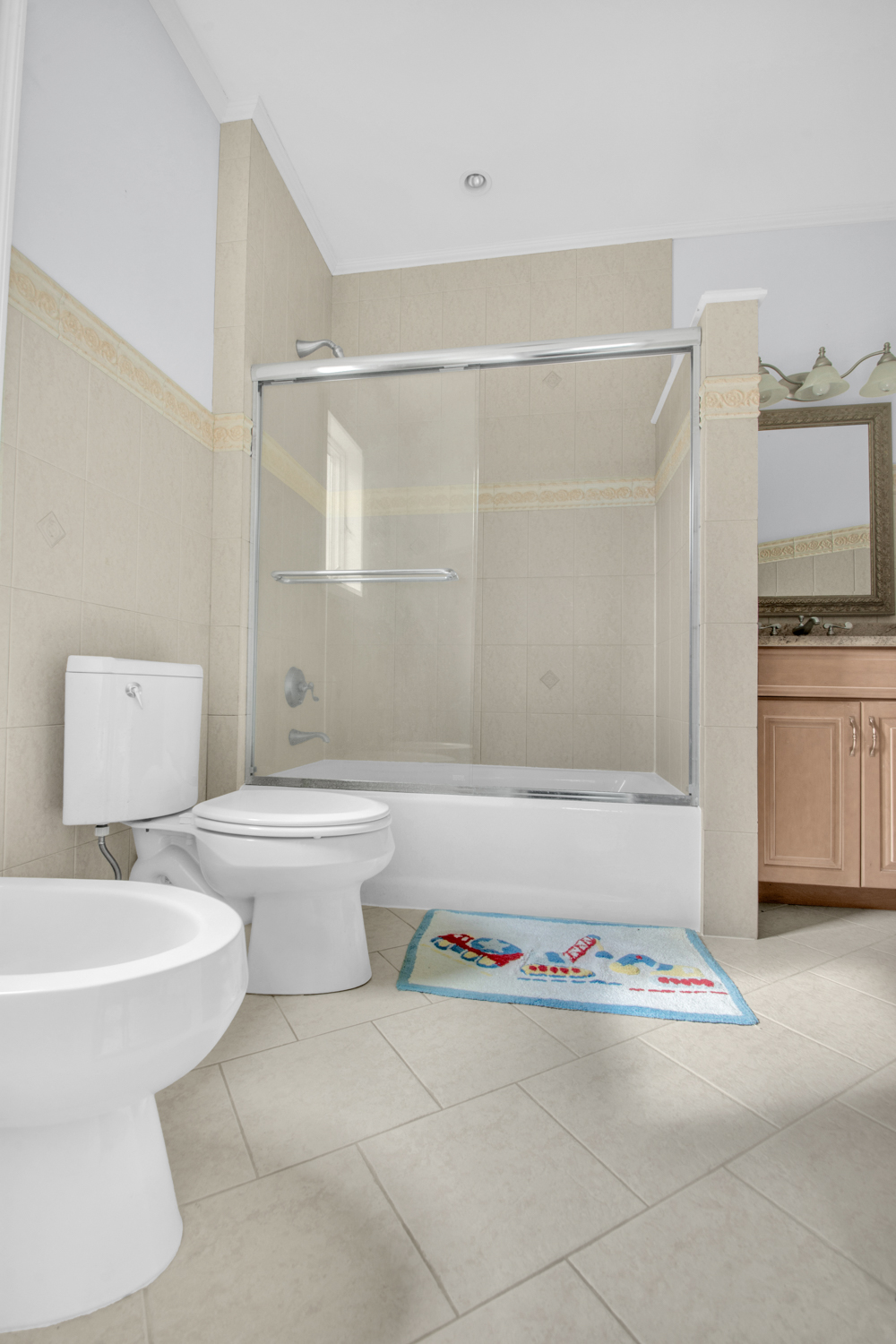 68 Circle Road Staten Island, NY 10304 - Photo 28 of 38 a bathroom with a sink a toilet and shower