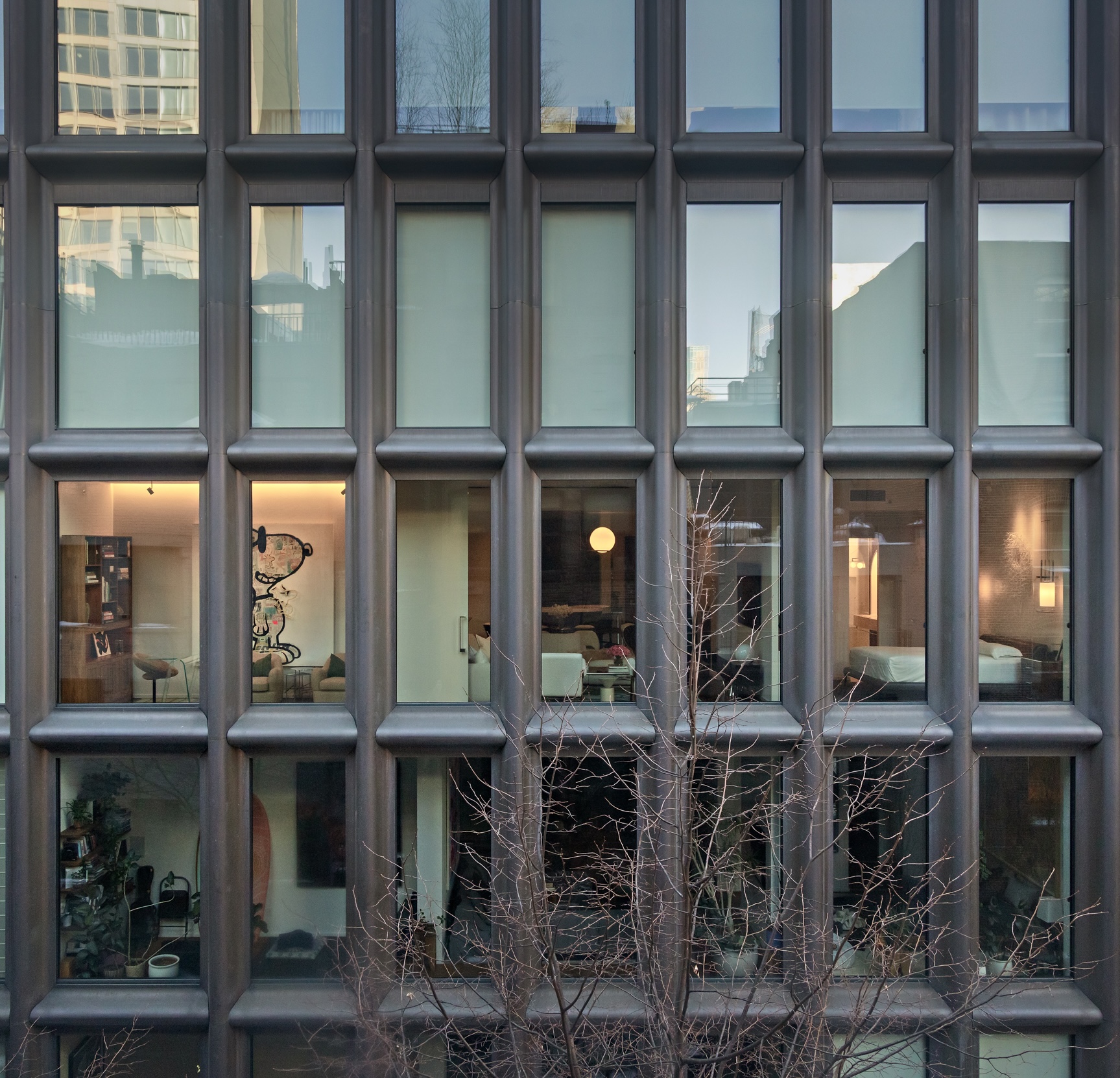40 Bond Street, Unit 6D Manhattan, NY 10012 - Photo 20 of 23 a view of a brick building with a large window