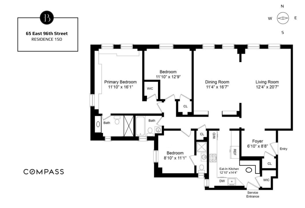 65 East 96th Street, Unit 15D Manhattan, NY 10128 - Photo 14 of 14 Gallery Image 14