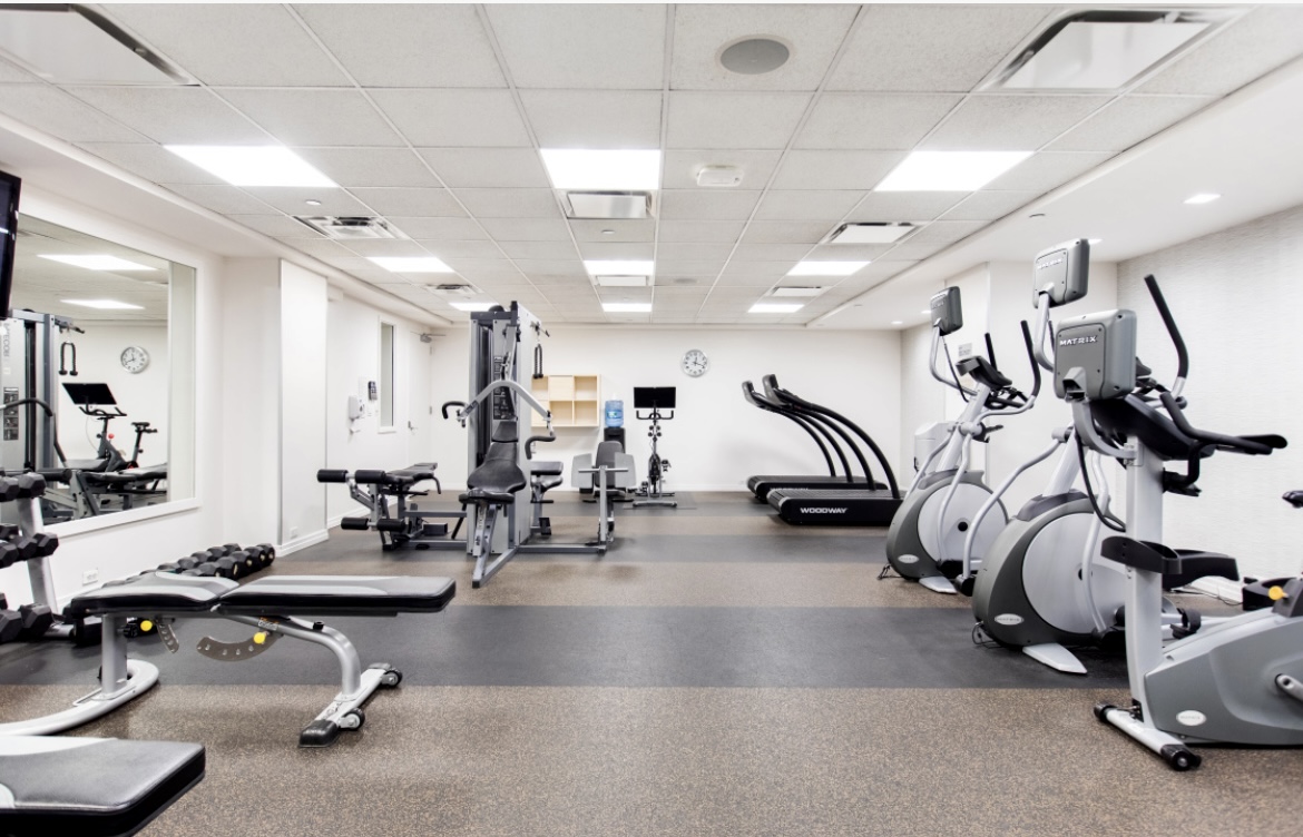 177 9th Avenue, Unit PHA Manhattan, NY 10011 - Photo 26 of 28 a view of a room with gym equipment