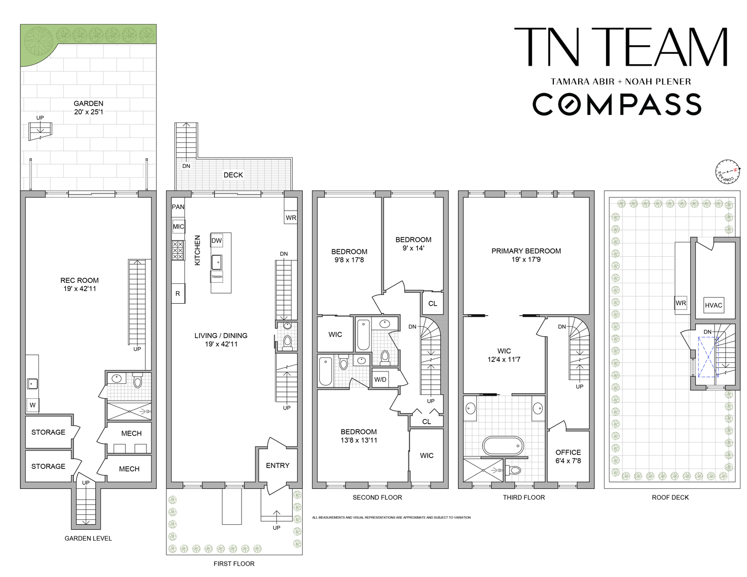 532 Clinton Street Brooklyn, NY 11231 - Photo 15 of 15 a black and white photo of a living room