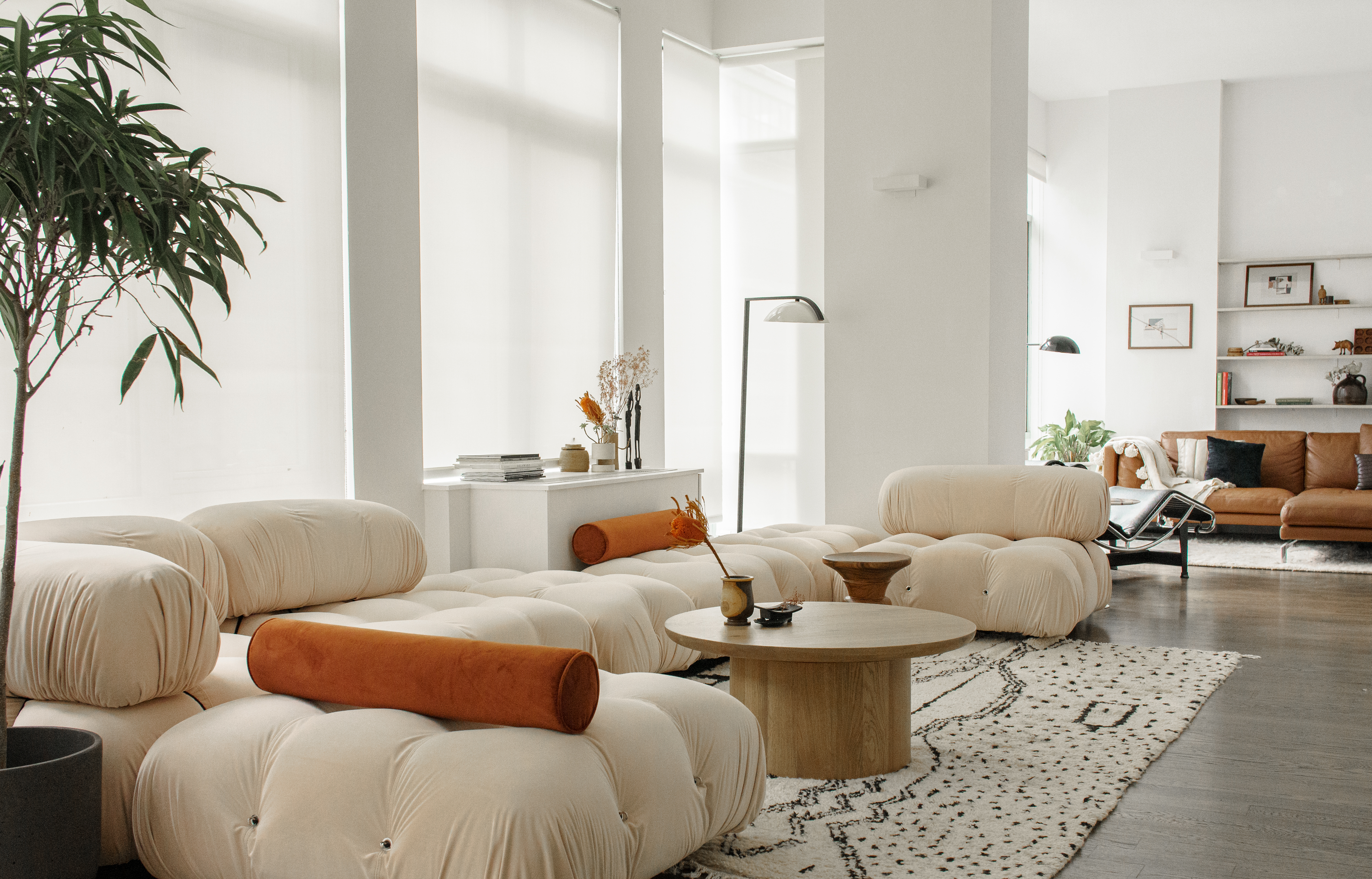 101 North 5th Street, Unit 2AB Brooklyn, NY 11249 - Photo 3 of 10 a living room with furniture and a large window