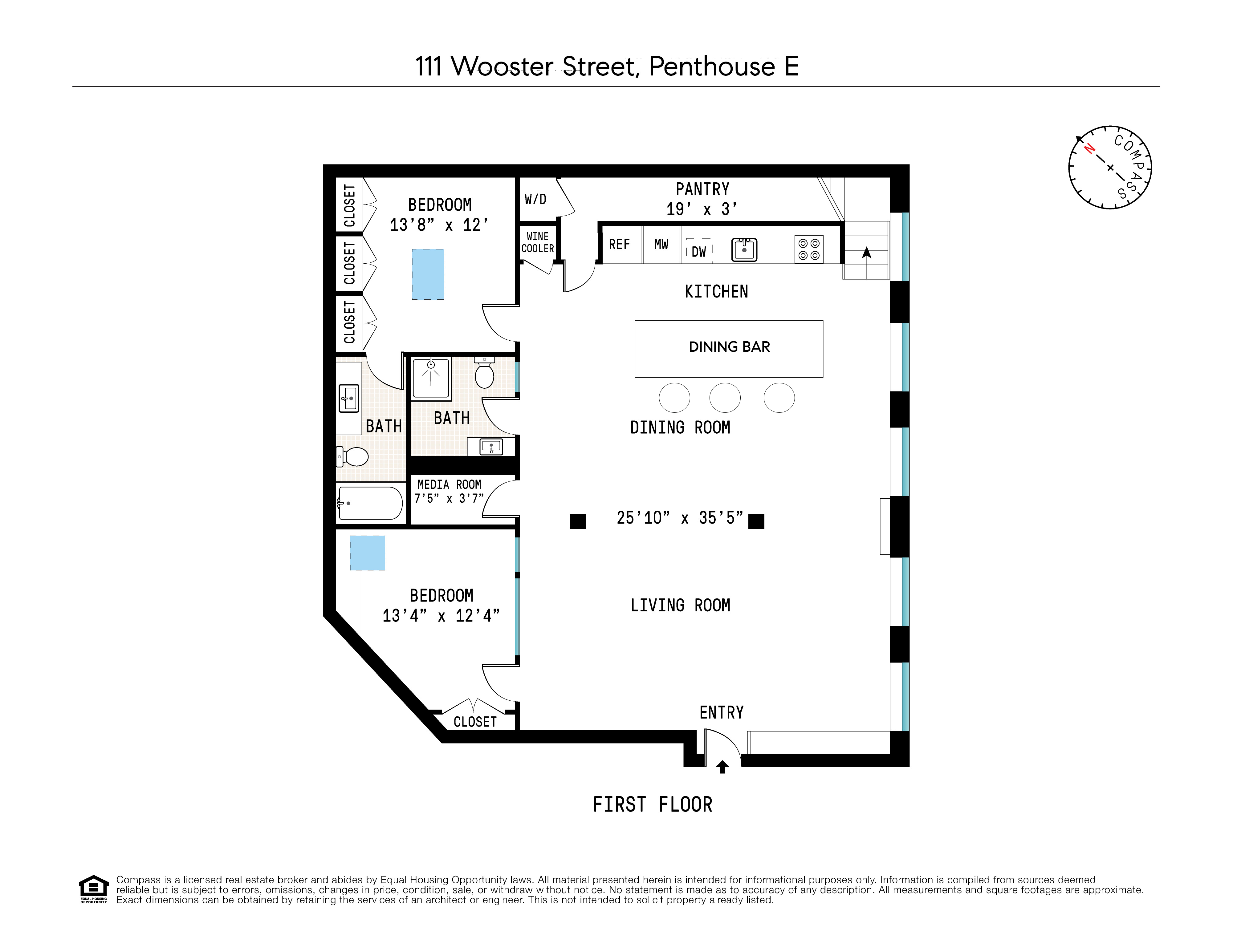 111 Wooster Street, Unit PHE Manhattan, NY 10012 - Photo 28 of 30