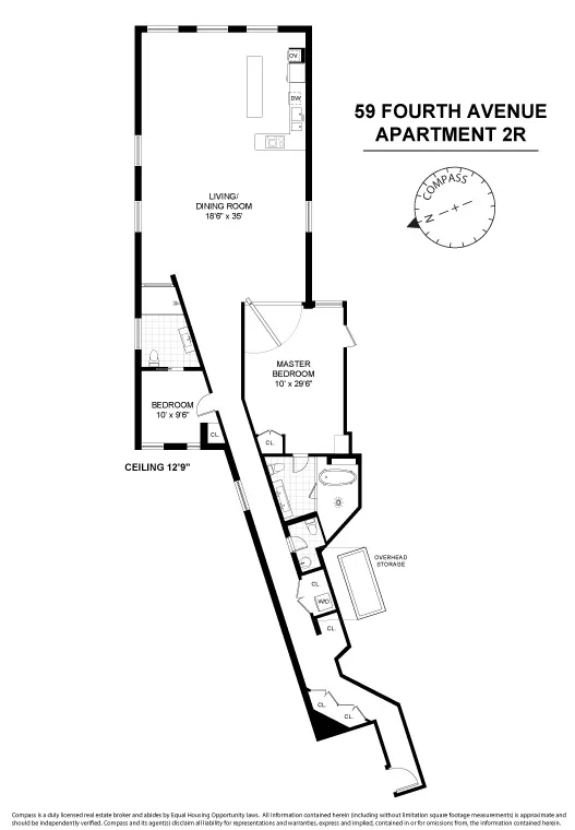 $12,000 | 59 4th Avenue, Unit 2B | Greenwich Village