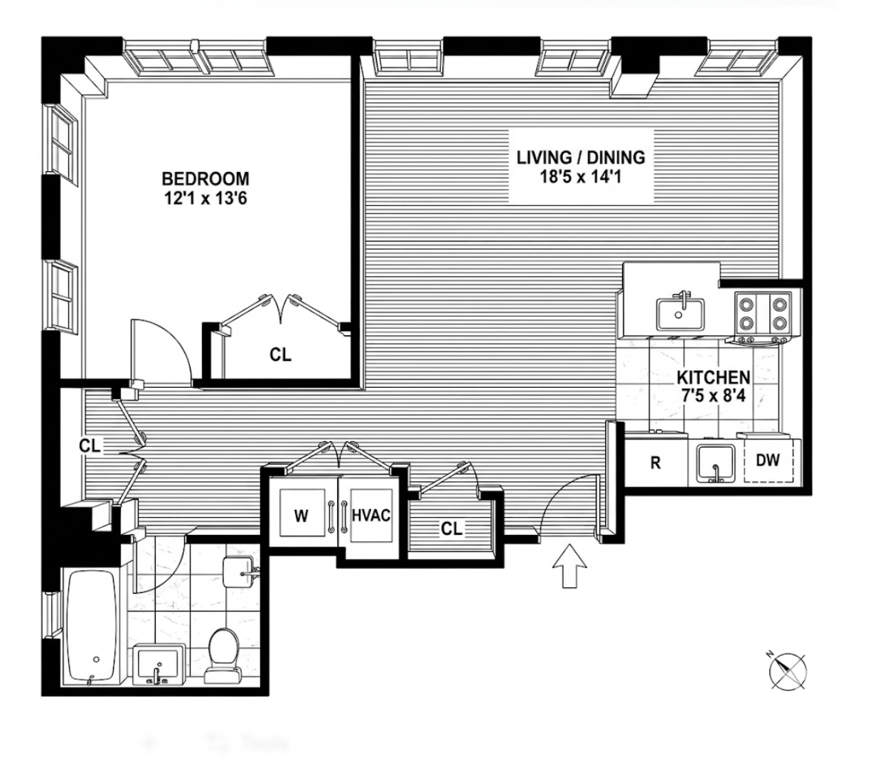 52 3rd Avenue, Unit 4A Brooklyn, NY 11217 - Photo 6 of 6 Gallery Image 6