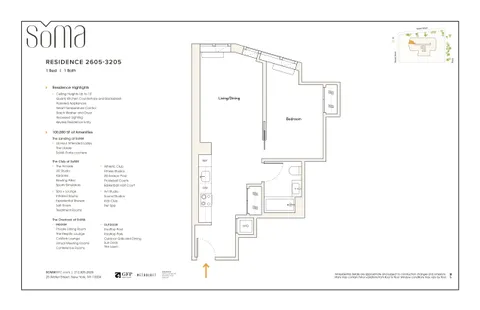 $6,550 | 25 Water Street, Unit 2605 | Financial District