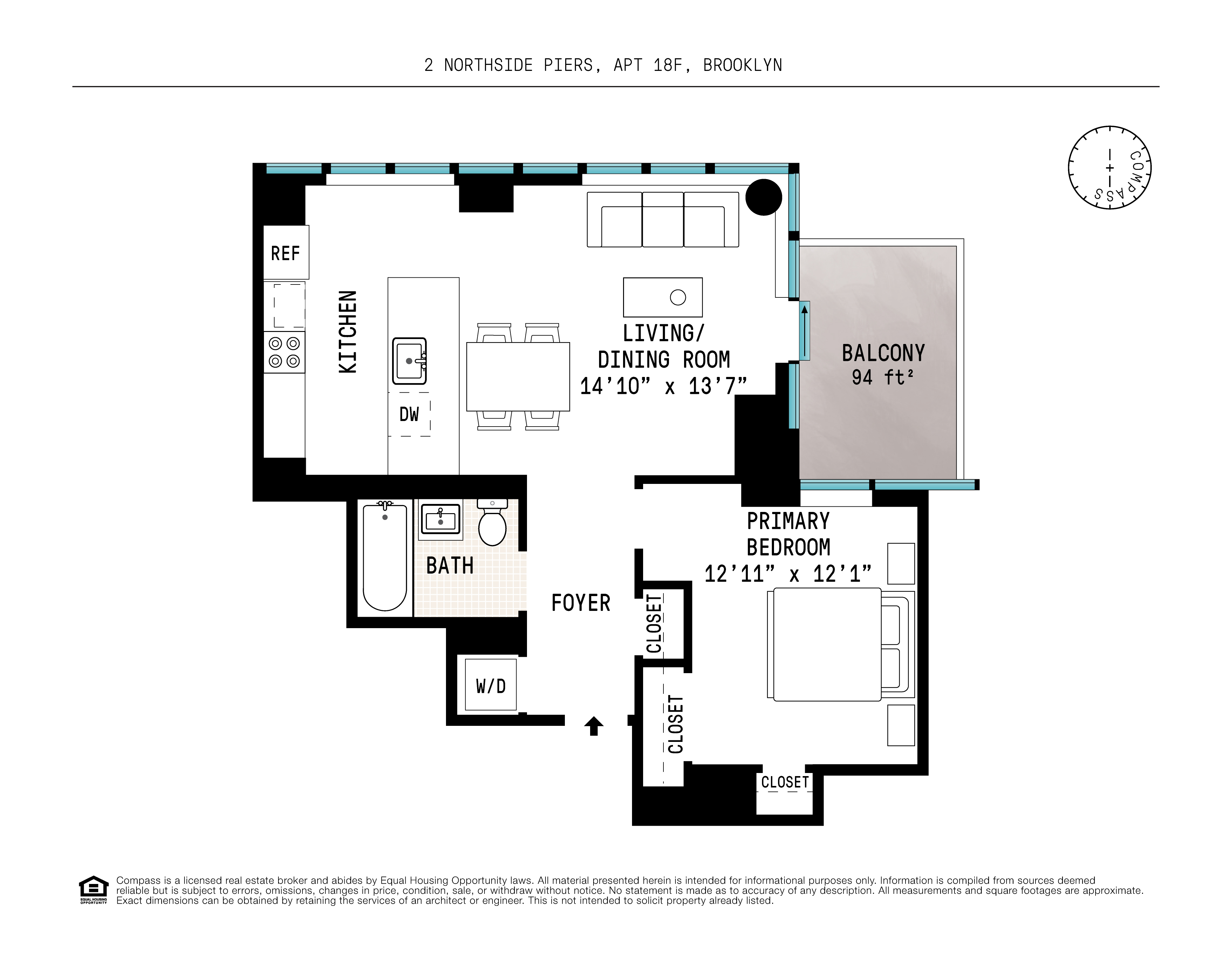 2 Northside Piers, Unit 18F Brooklyn, NY 11249 - Photo 40 of 40