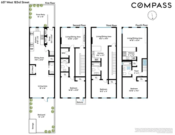 $1,995,000 | 657 West 183rd Street | Washington Heights