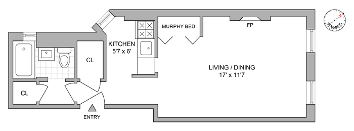 431 West 54th Street, Unit 4D Manhattan, NY 10019 - Photo 9 of 9