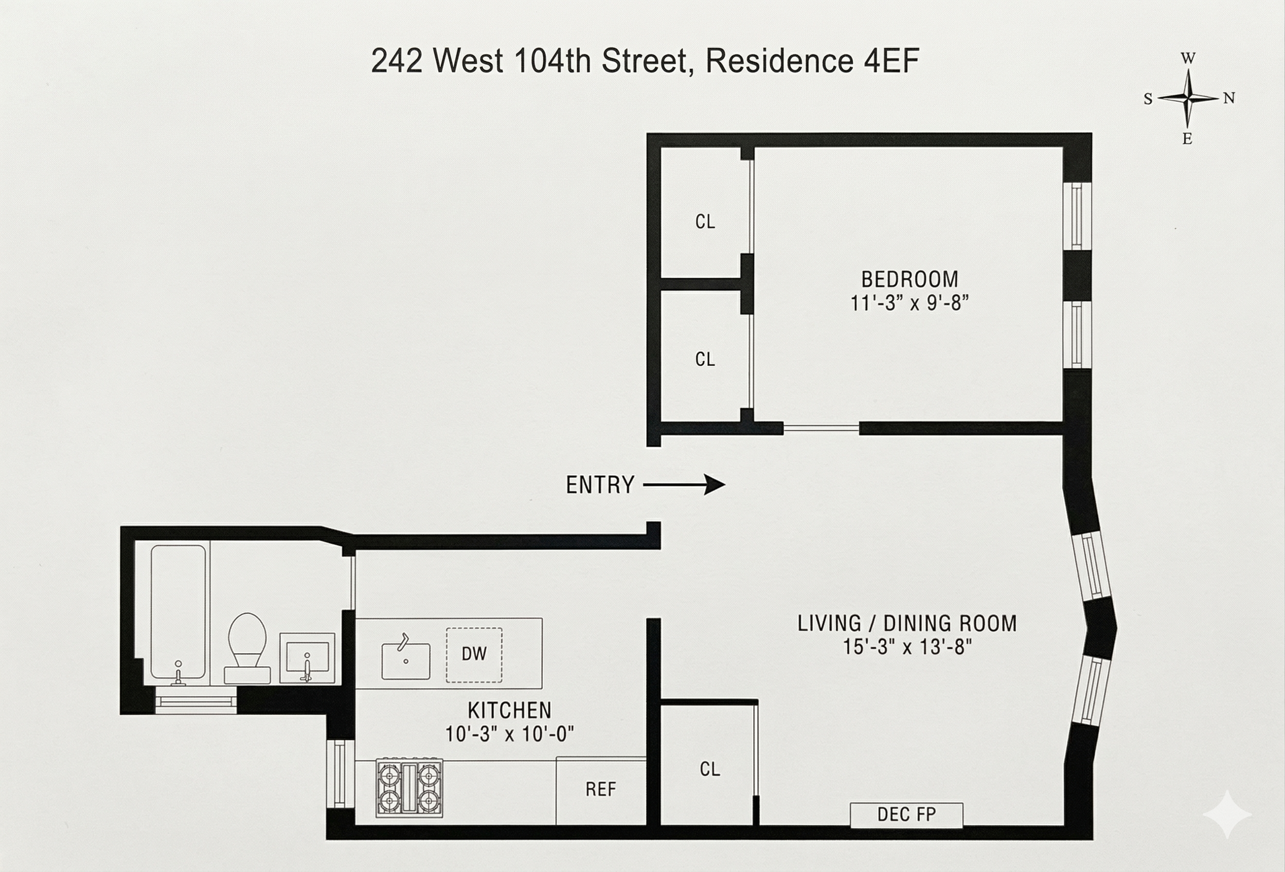 242 West 104th Street, Unit 4EF Manhattan, NY 10025 - Photo 12 of 12
