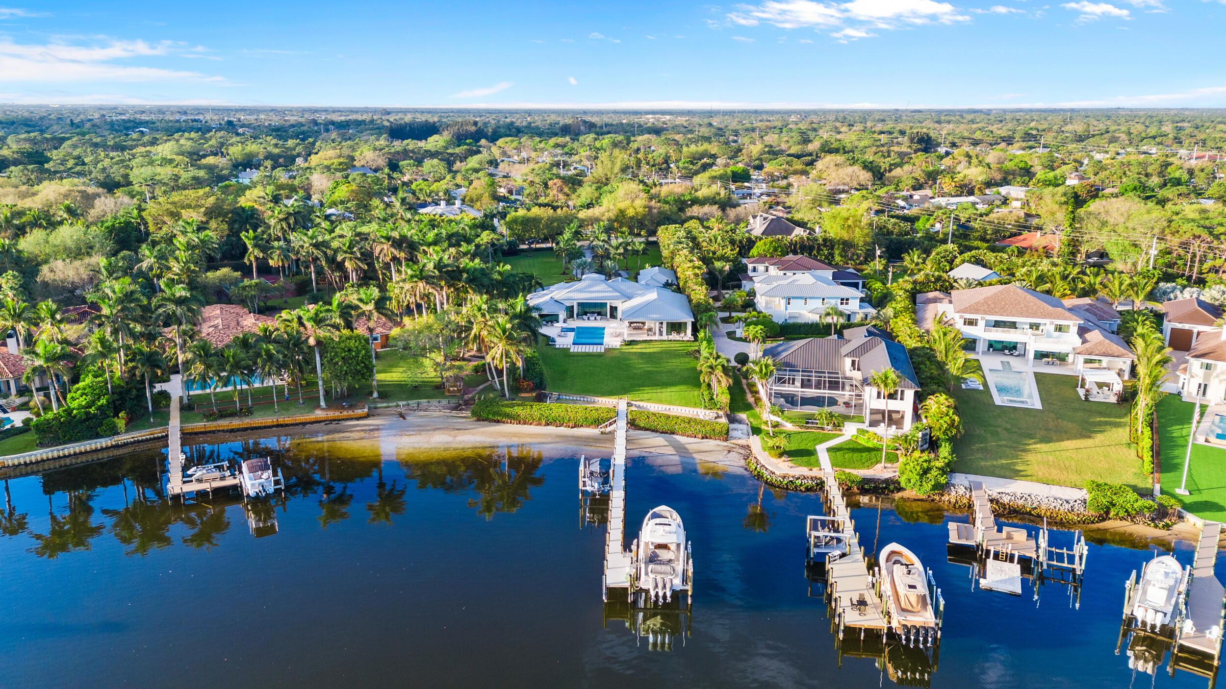 5695 Pennock Point Road Jupiter, FL 33458 - Photo 61 of 77 an aerial view of a city