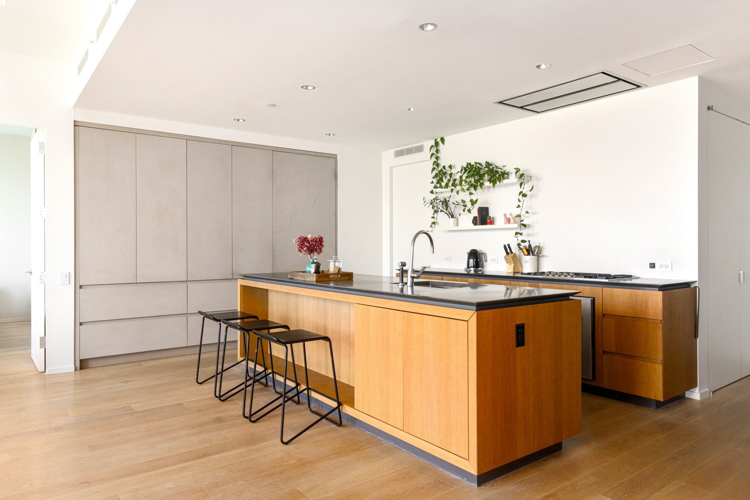 1 John Street, Unit 3C Brooklyn, NY 11201 - Photo 2 of 16 a view of kitchen with sink table and chairs