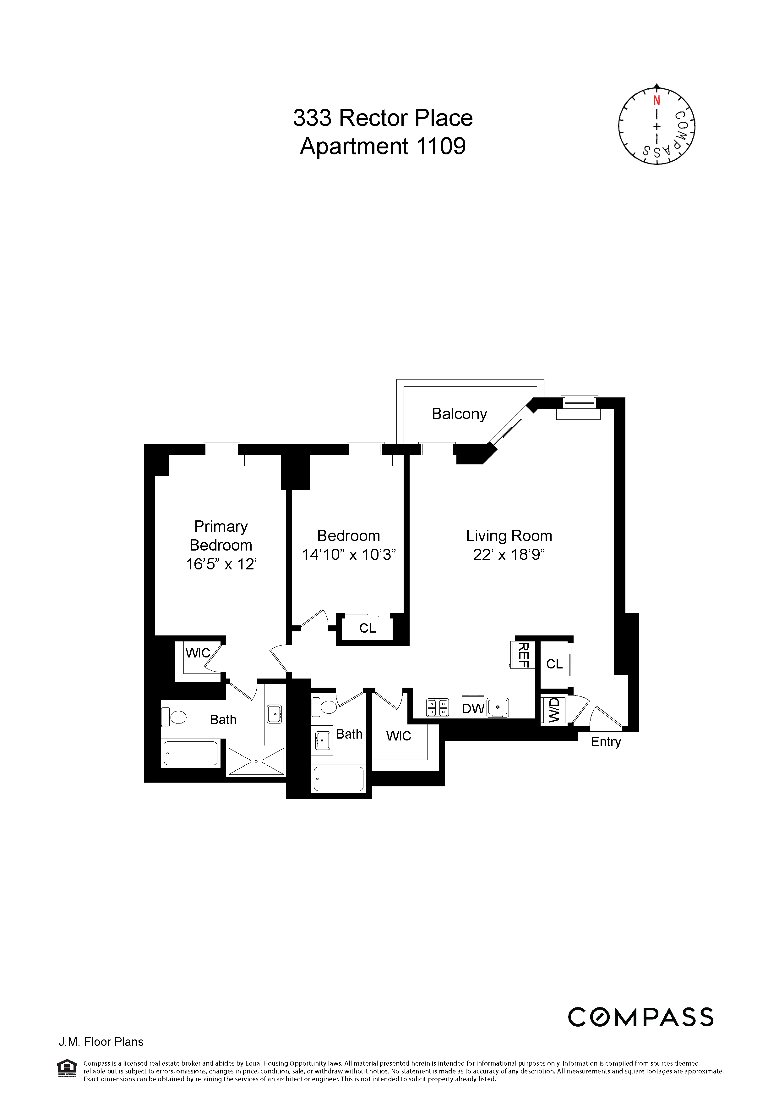 333 Rector Place, Unit 1109 Manhattan, NY 10280 - Photo 8 of 8