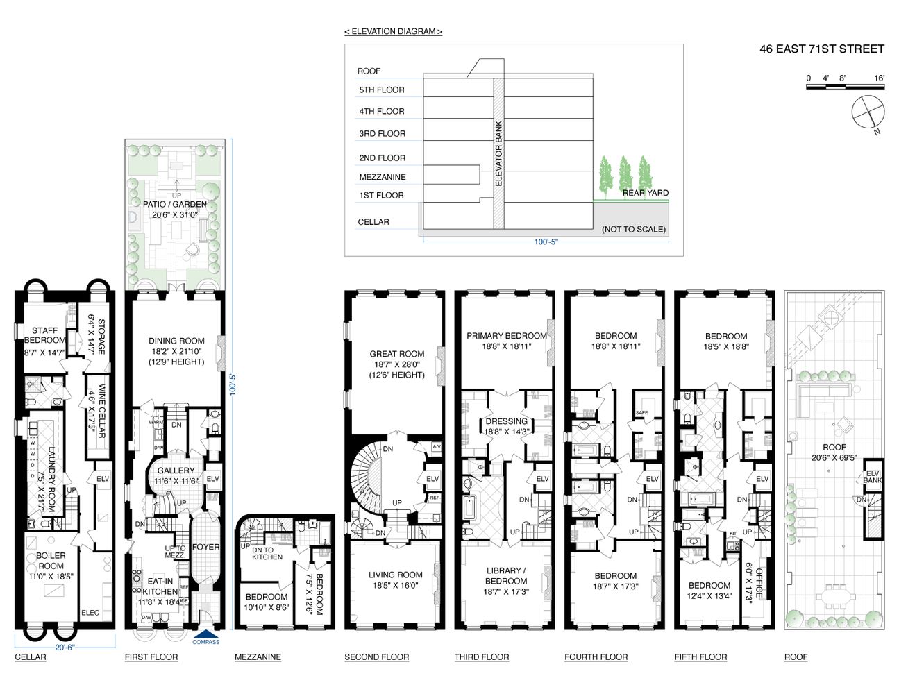 $16,500,000 | 46 East 71st Street | Lenox Hill