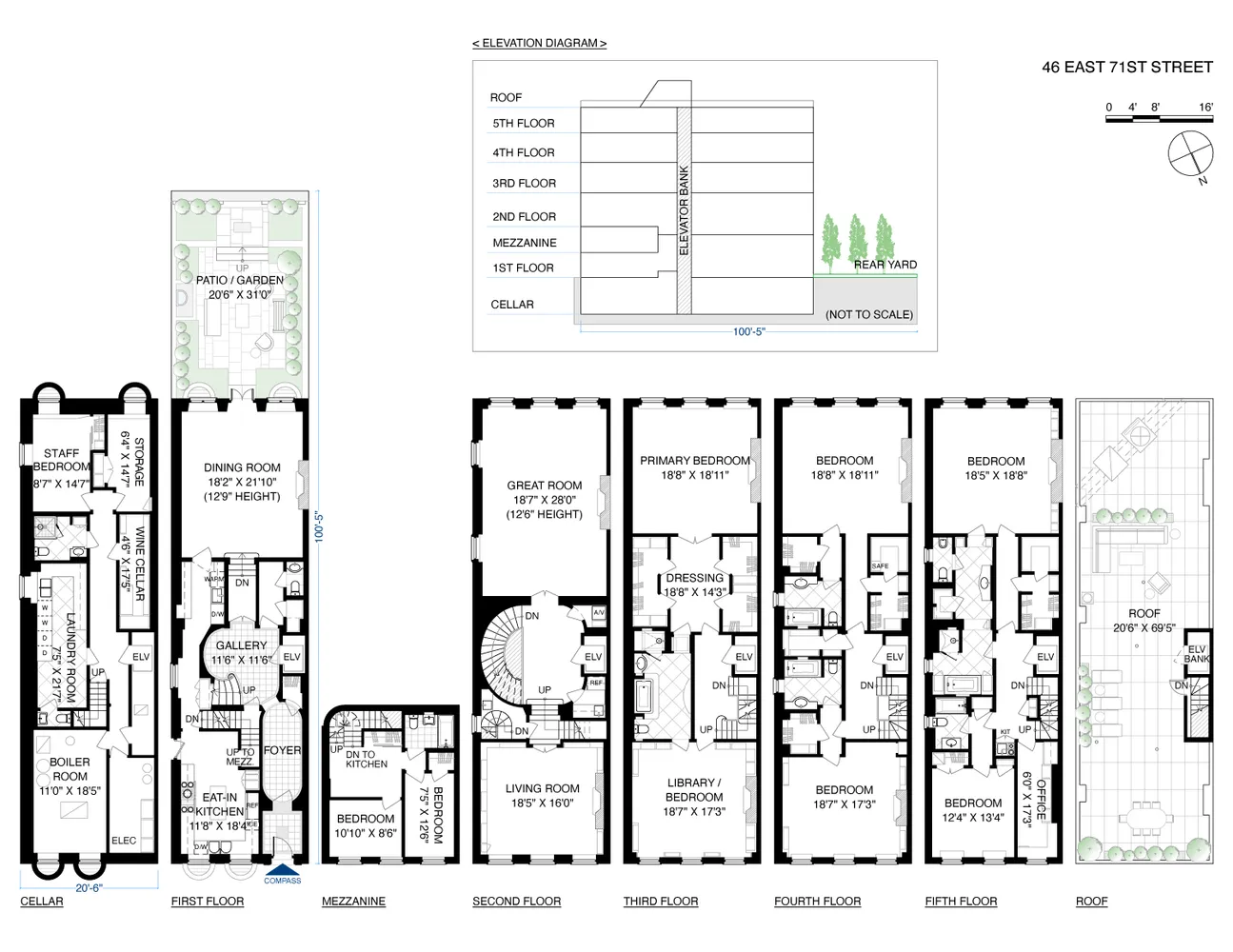 $16,500,000 | 46 East 71st Street | Lenox Hill