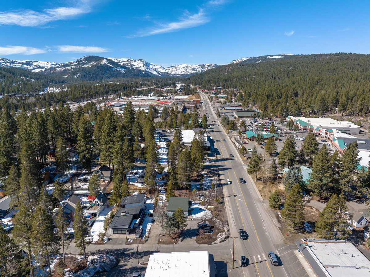 11105 Donner Pass Road Truckee, CA 96161 - Photo 13 of 13 a view of a city with mountains in the background
