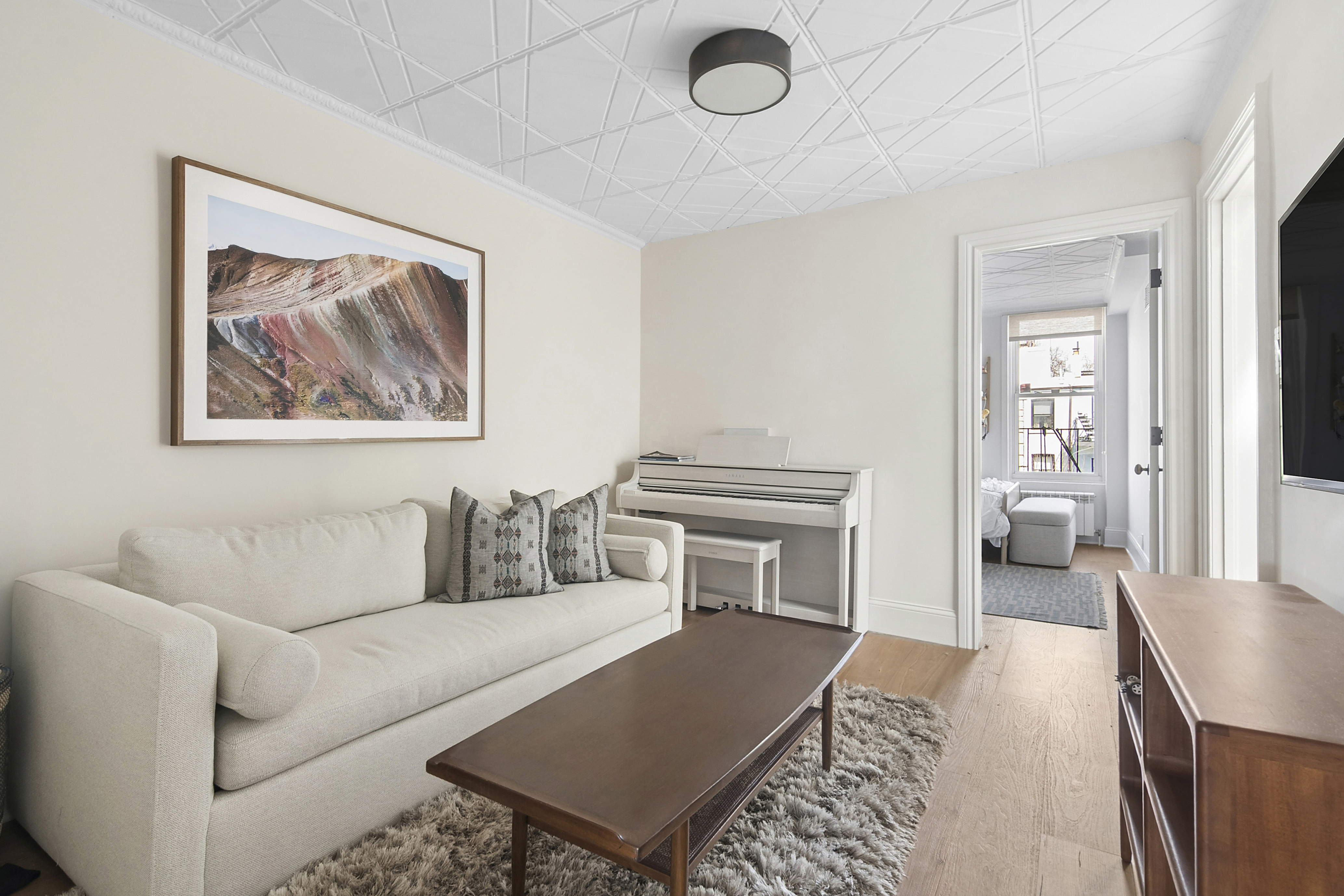15 3rd Place, Unit 2 Brooklyn, NY 11231 - Photo 12 of 14 a living room with furniture and a fireplace