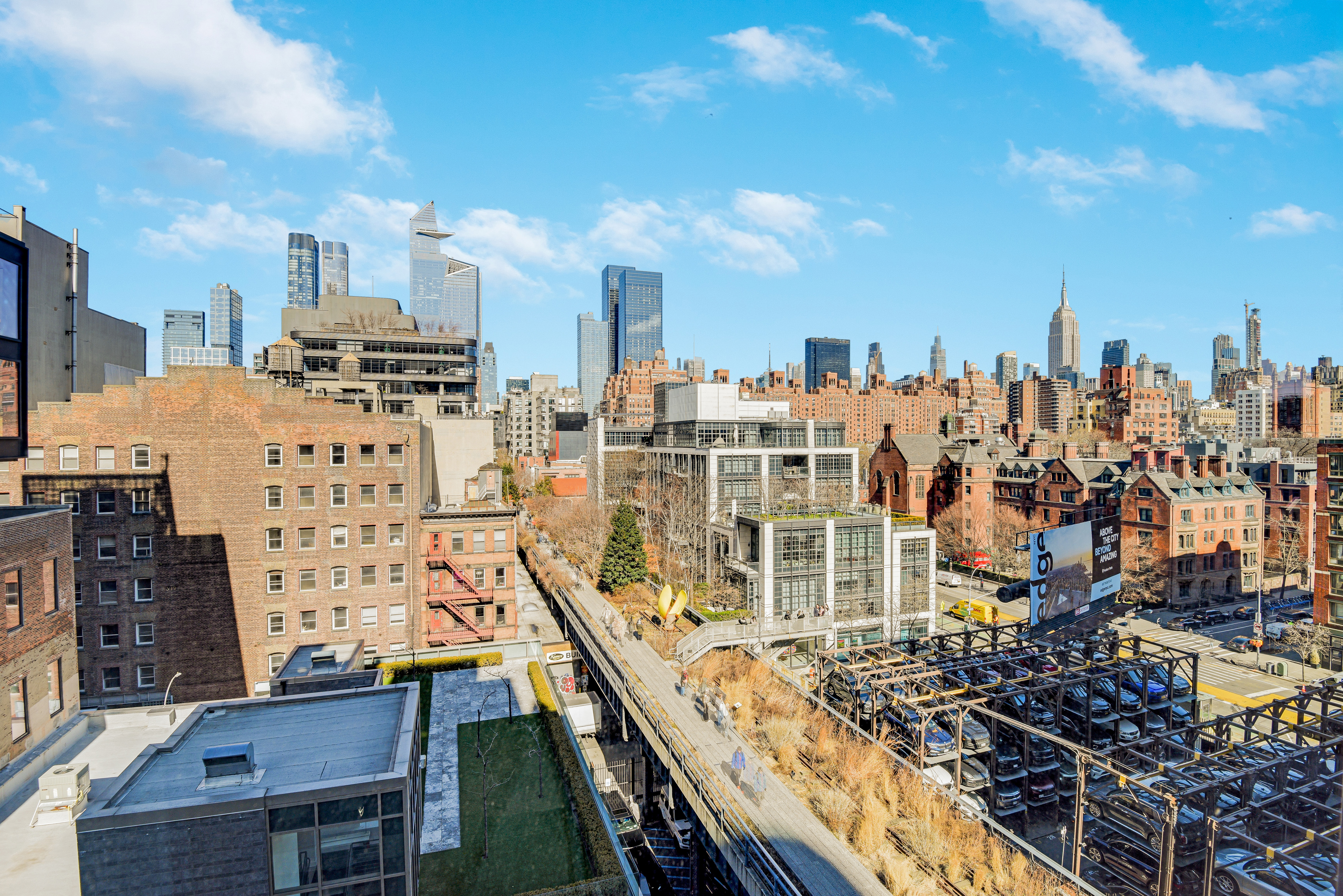 505 West 19th Street, Unit 7W Manhattan, NY 10011 - Photo 26 of 31 a city view with tall buildings