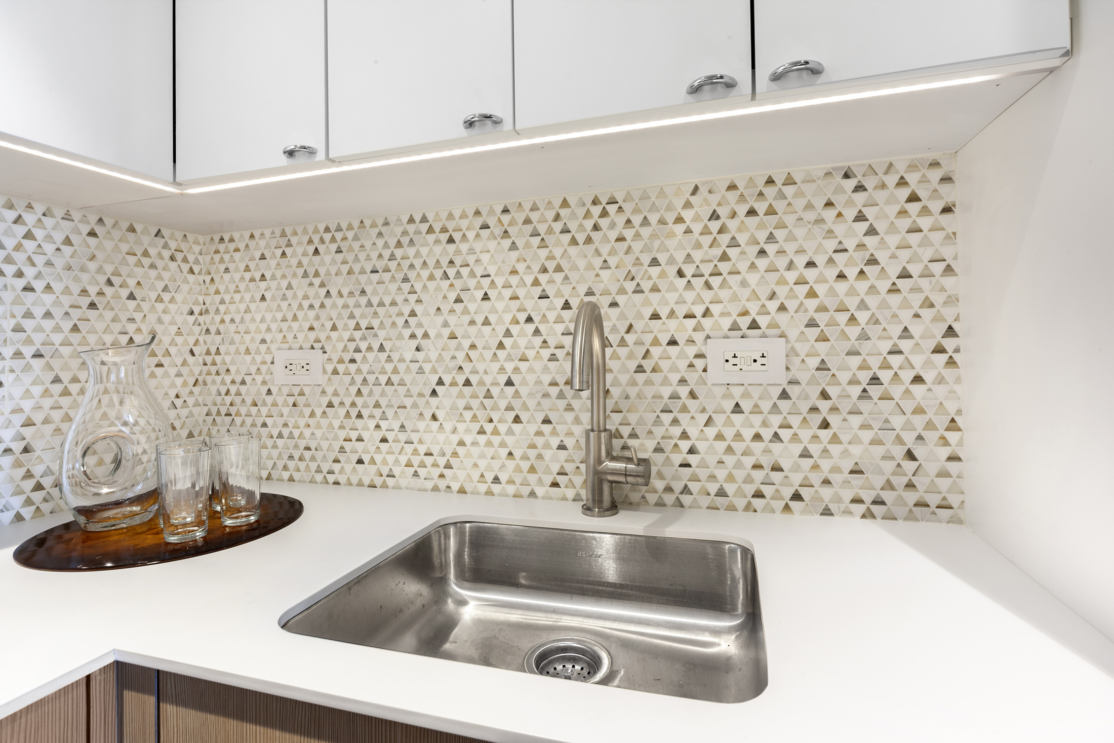 160 Central Park South, Unit 3903 Manhattan, NY 10019 - Photo 4 of 11 a bathroom with a bathtub and sink