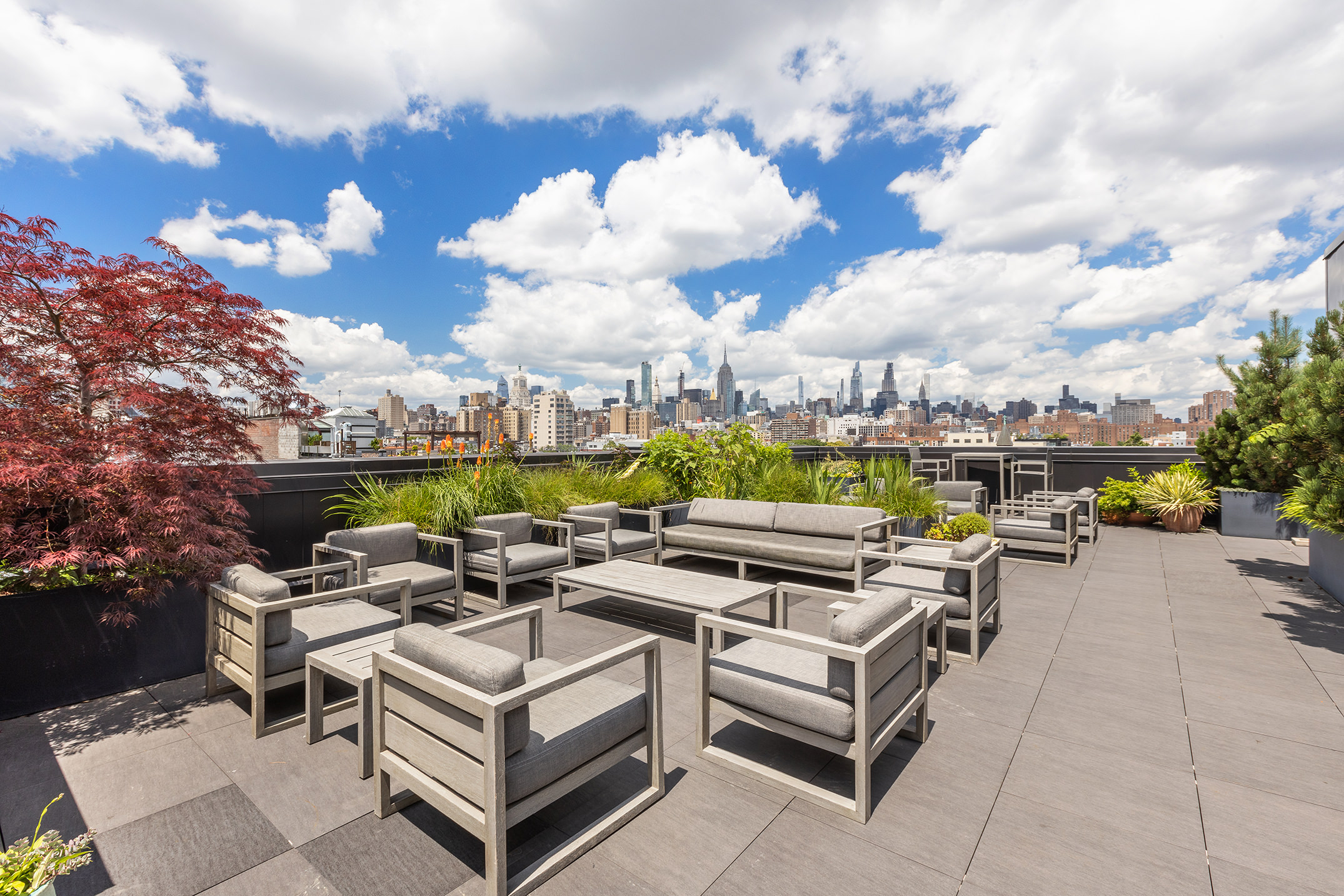 100 Avenue A, Unit 4B Manhattan, NY 10009 - Photo 8 of 12 a view of a terrace with furniture