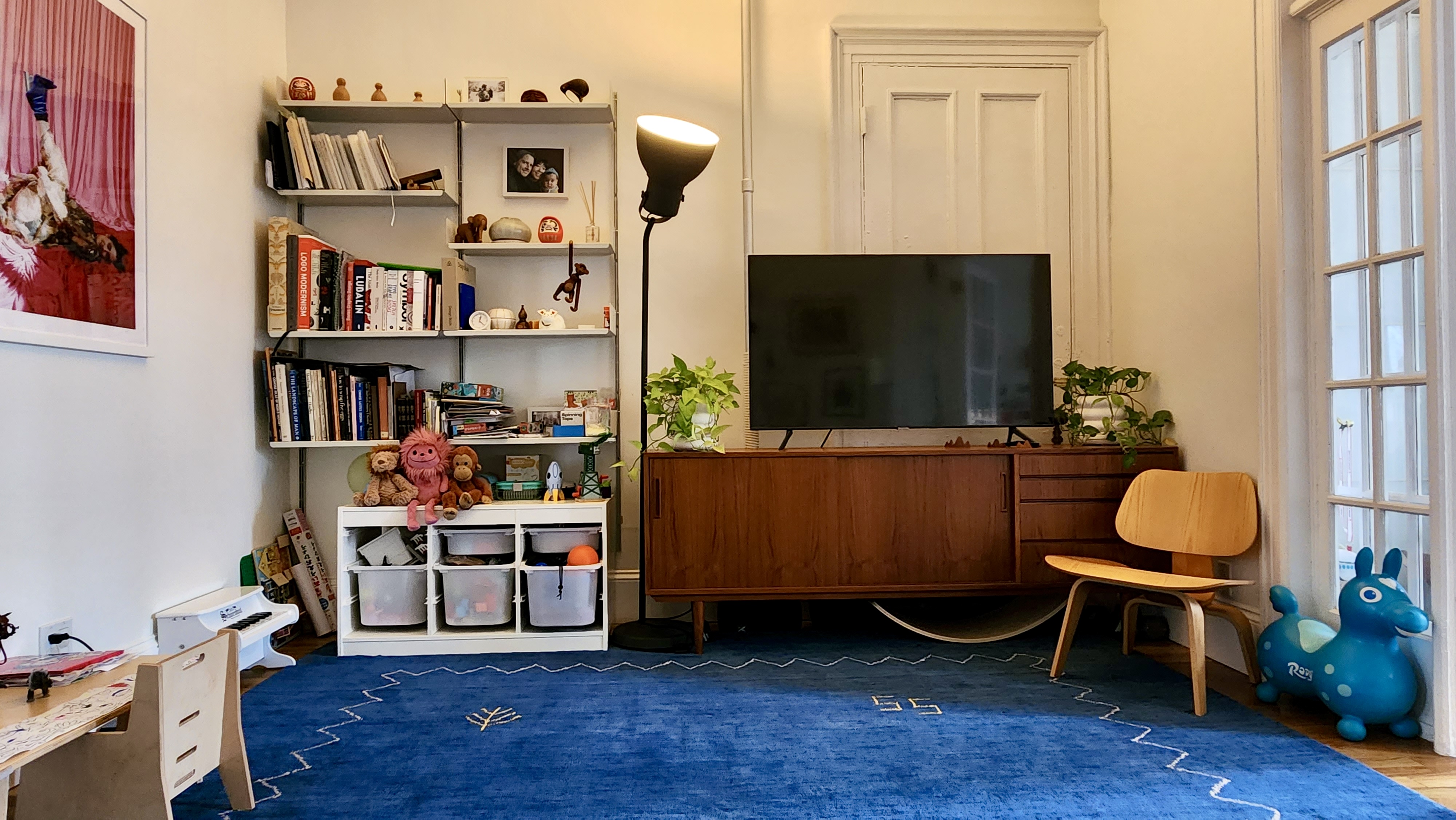 118 1st Place, Unit 2 Brooklyn, NY 11231 - Photo 5 of 12 a living room with furniture and a flat screen tv