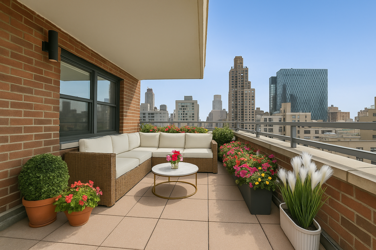 300 East 71st Street, Unit 17DEF Manhattan, NY 10021 - Photo 12 of 16 a outdoor view with a sitting space