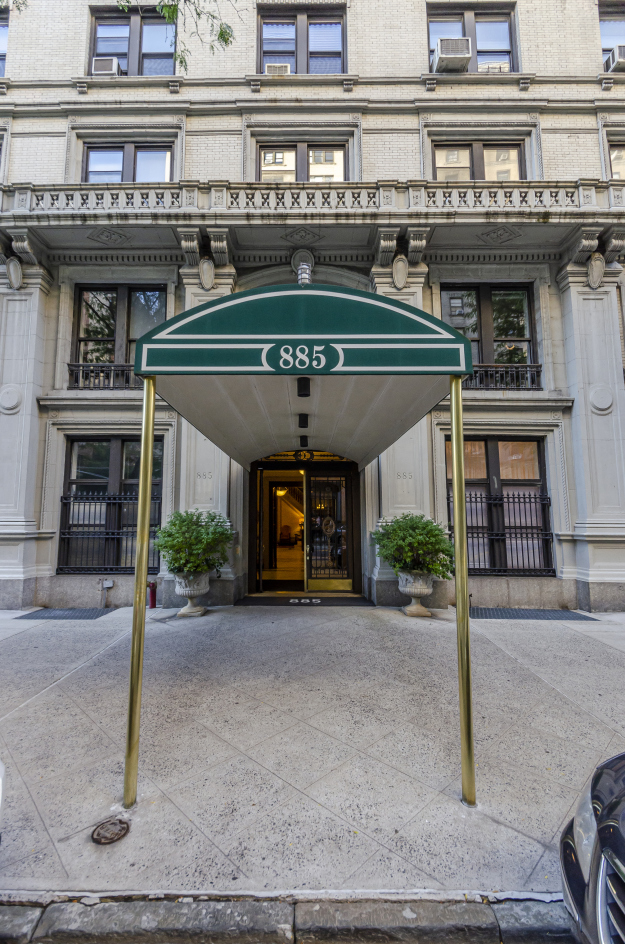 885 West End Avenue, Unit 12D Manhattan, NY 10025 - Photo 21 of 24 front view of a building with a street