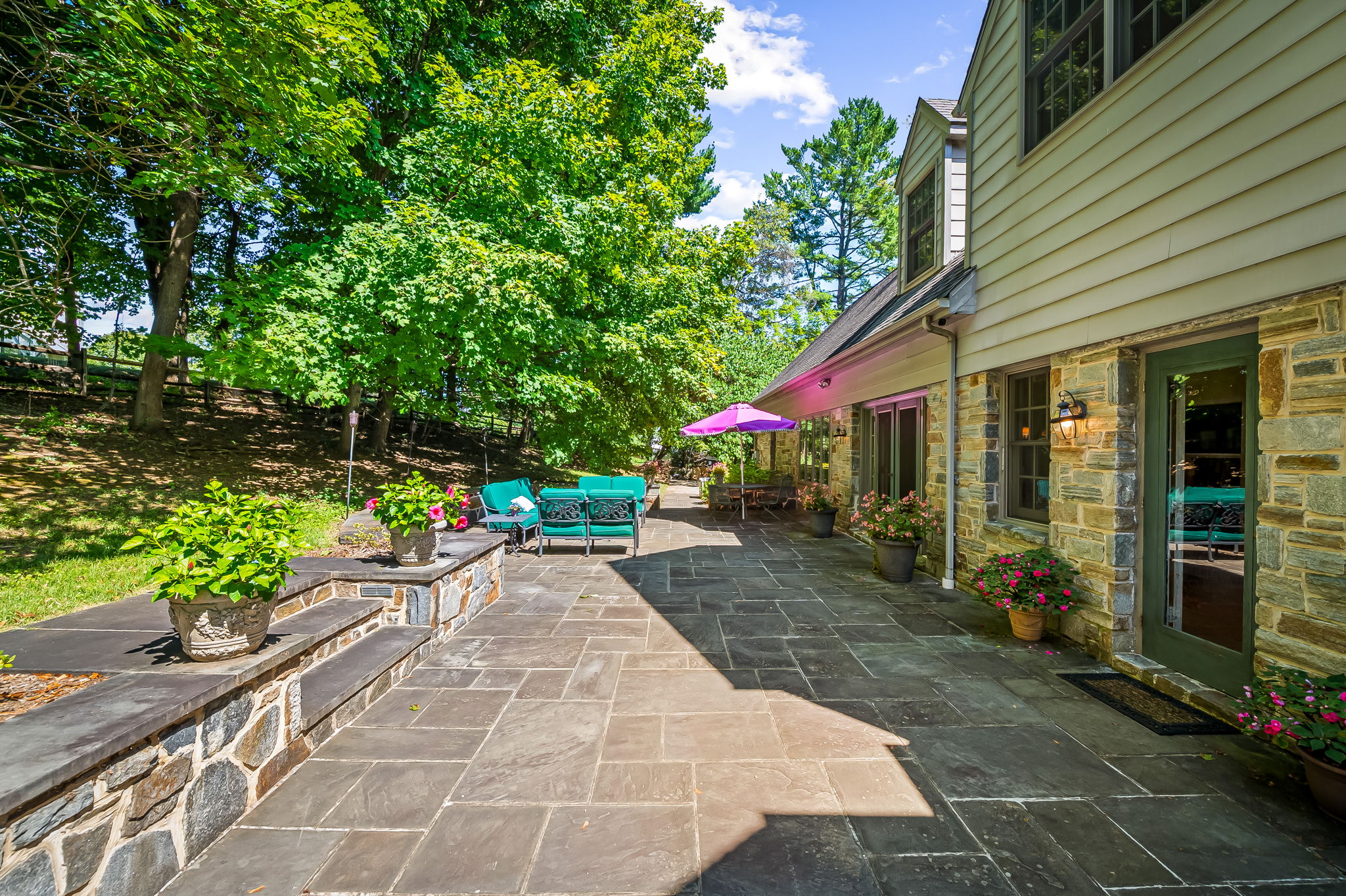 910 Army Road Towson, MD 21204 - Photo 54 of 62 a view of a chairs and table in a backyard