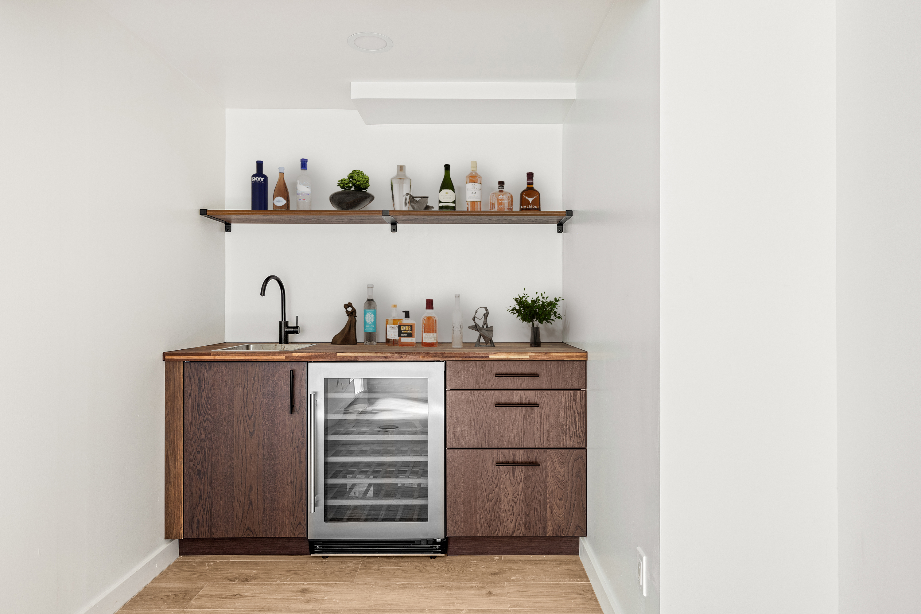 95 Moffat Street Brooklyn, NY 11207 - Photo 13 of 18 a kitchen with a cabinets and wooden floor