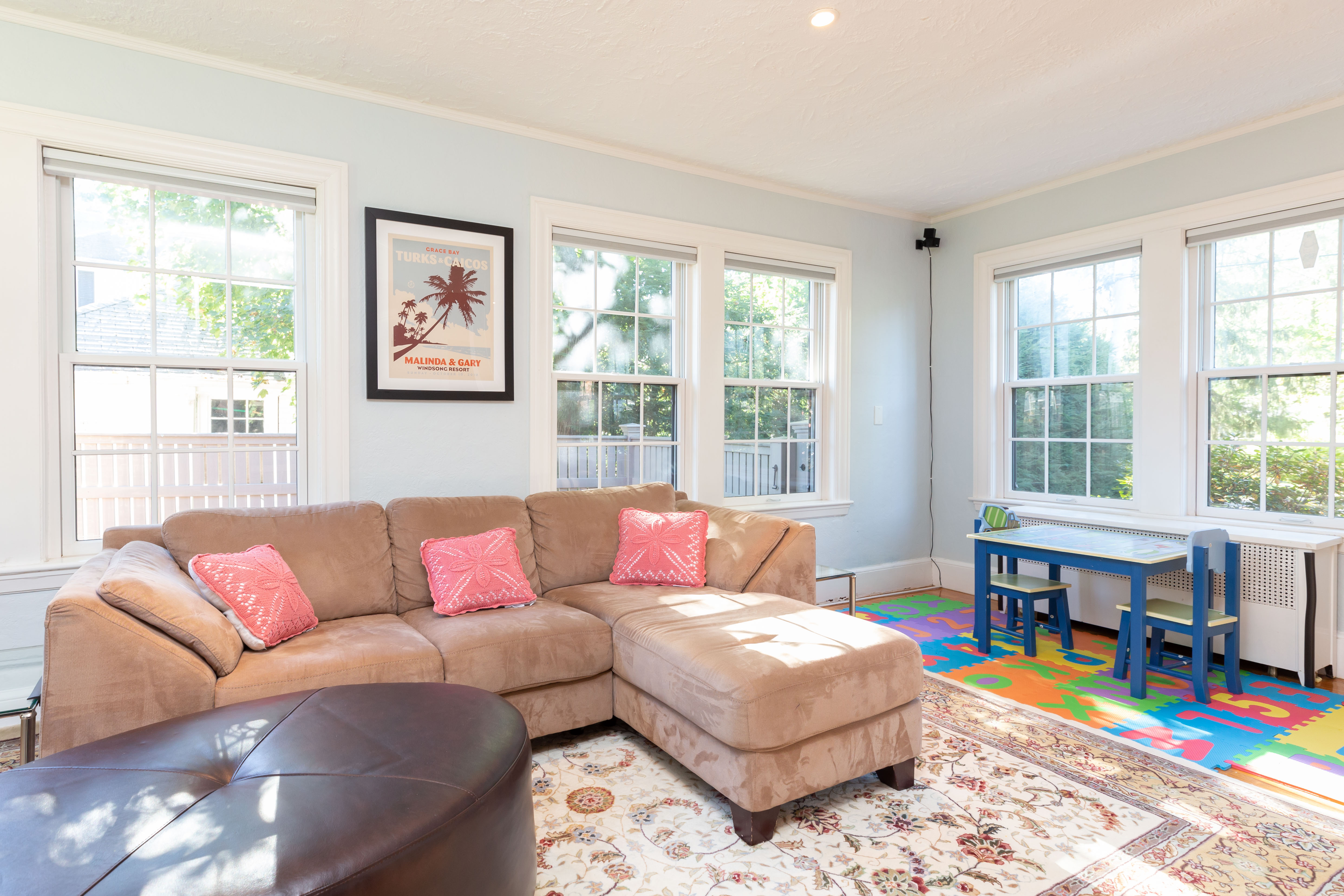 290 Dorset Road Waban, MA 02468 - Photo 5 of 23 a living room with furniture lamp and windows