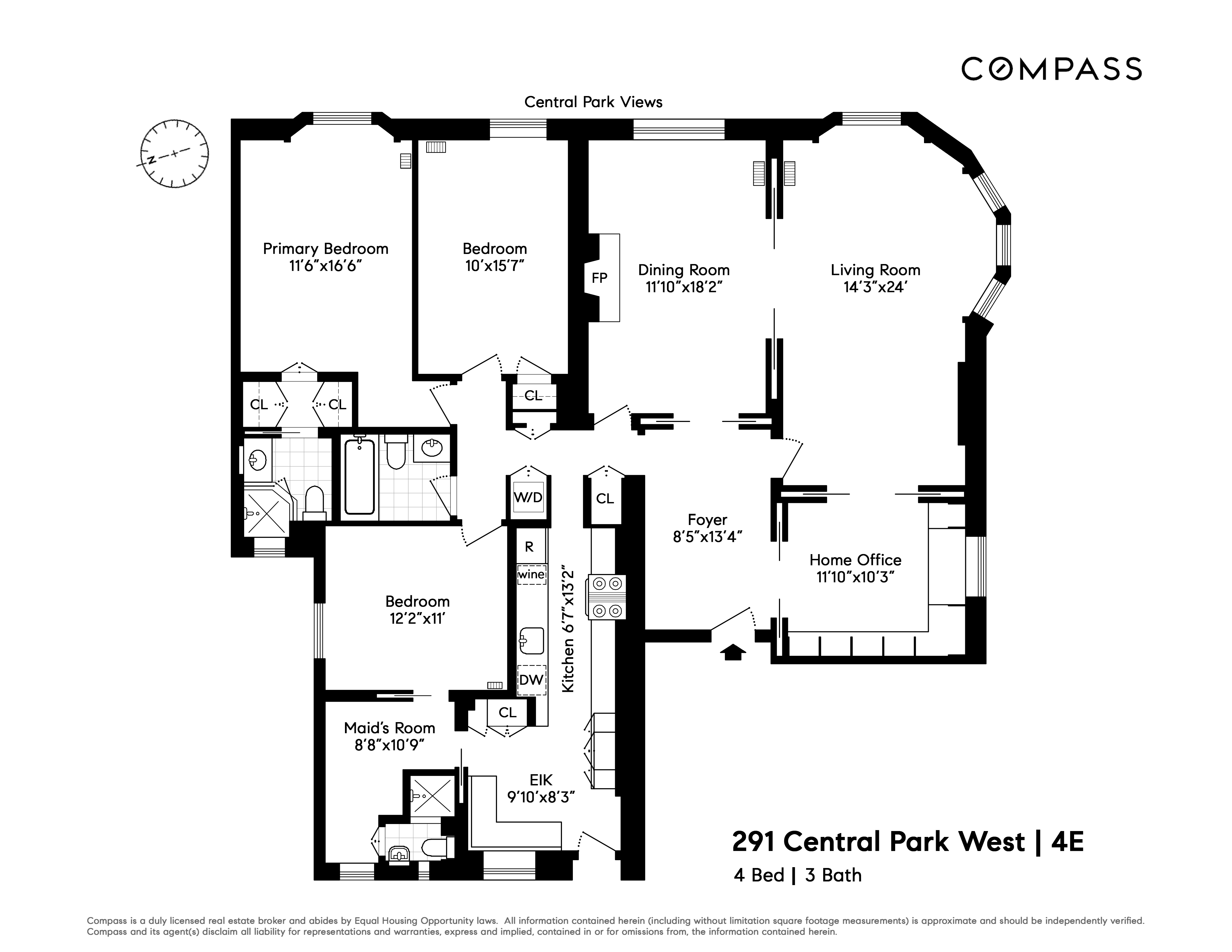 291 Central Park West, Unit 4E Manhattan, NY 10024 - Photo 15 of 15