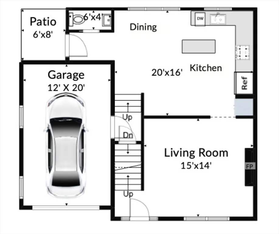 a picture of a book and a bench