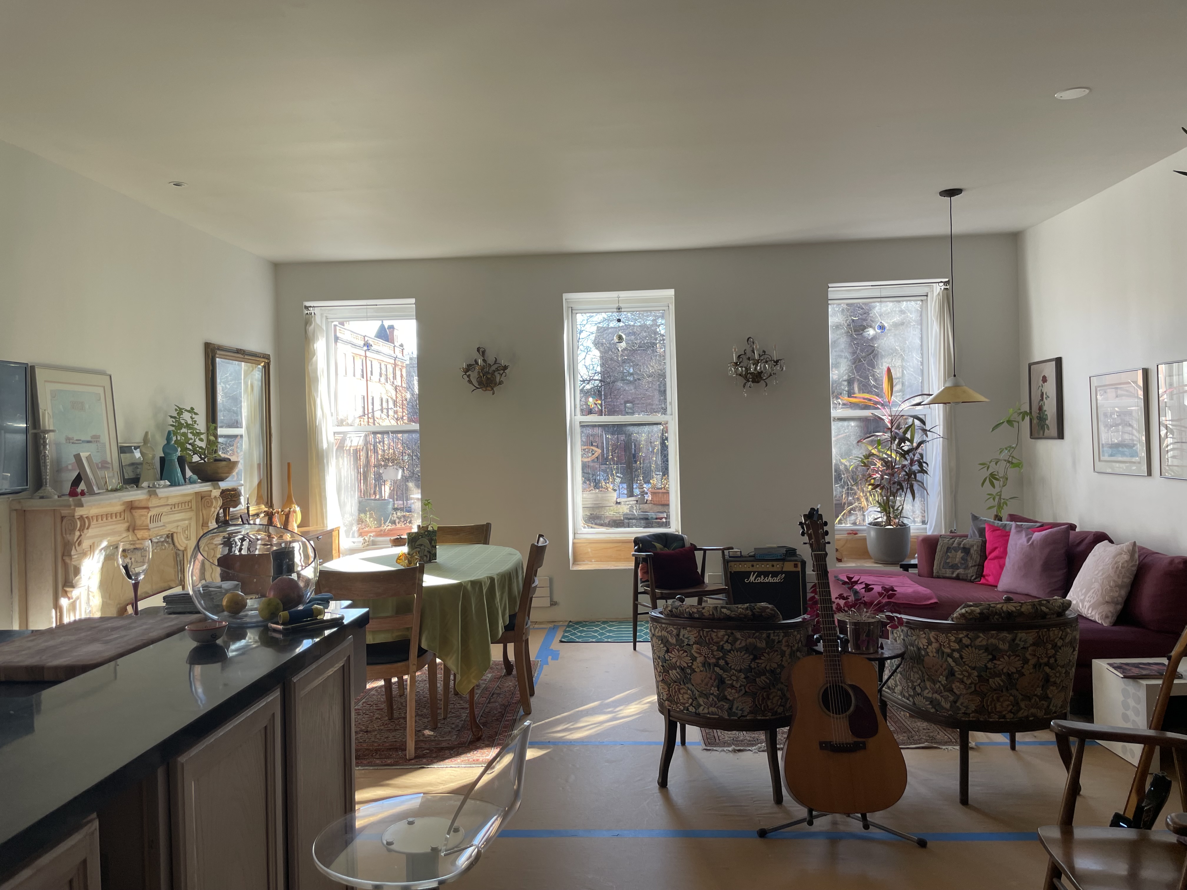 39 Clifton Place Brooklyn, NY 11238 - Photo 25 of 32 a view of a dining room with furniture and window