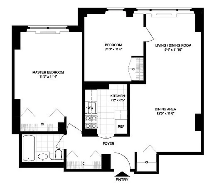 200 East 58th Street, Unit 10J Manhattan, NY 10022 - Photo 8 of 8 a picture of a park