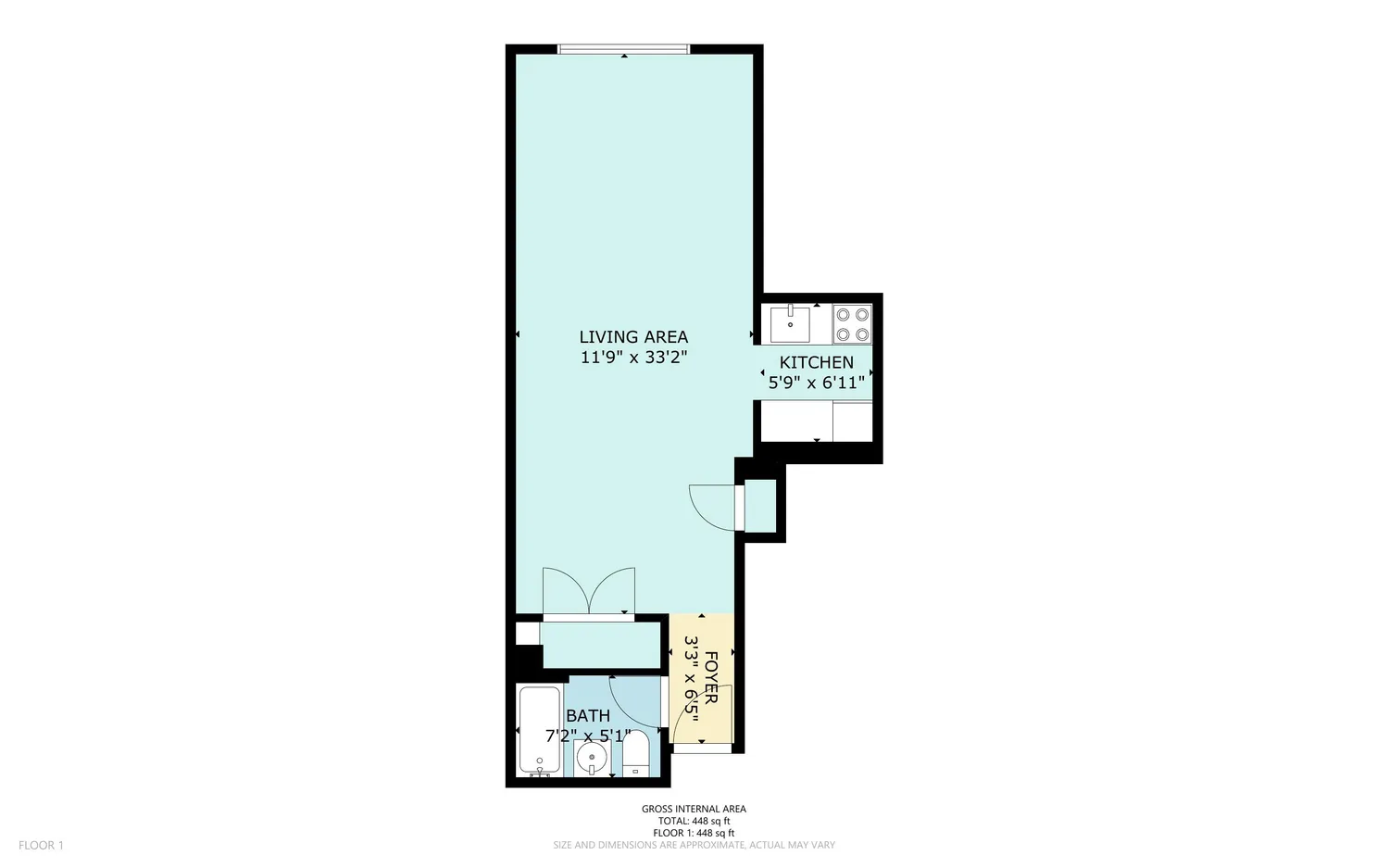 $387,000 | 130 Hicks Street, Unit 1E | Brooklyn Heights