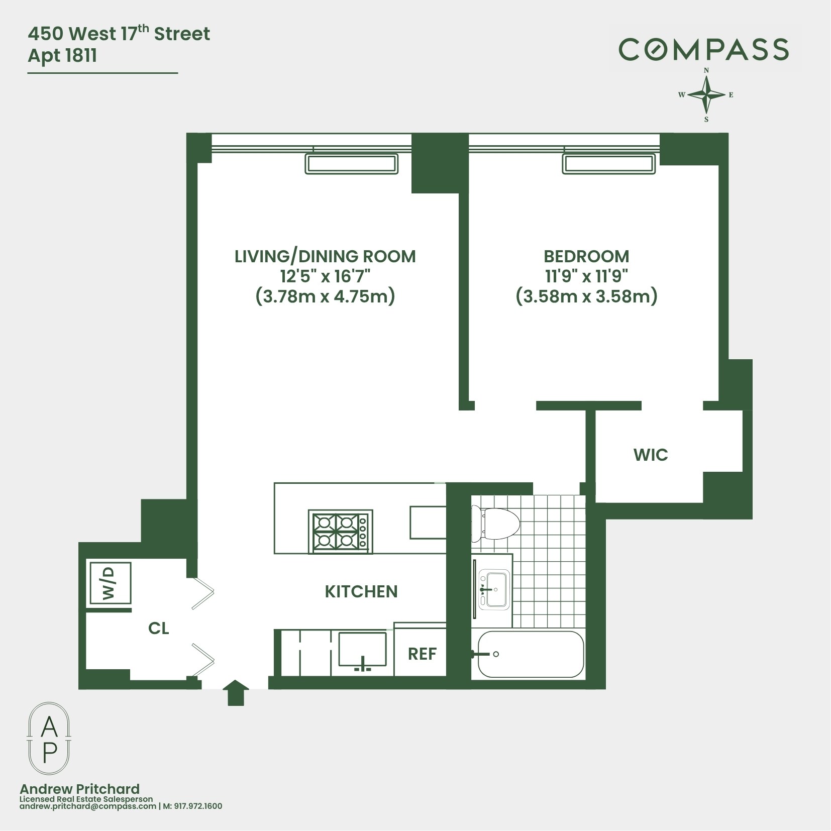 450 West 17th Street, Unit 1811 Manhattan, NY 10011 - Photo 14 of 14