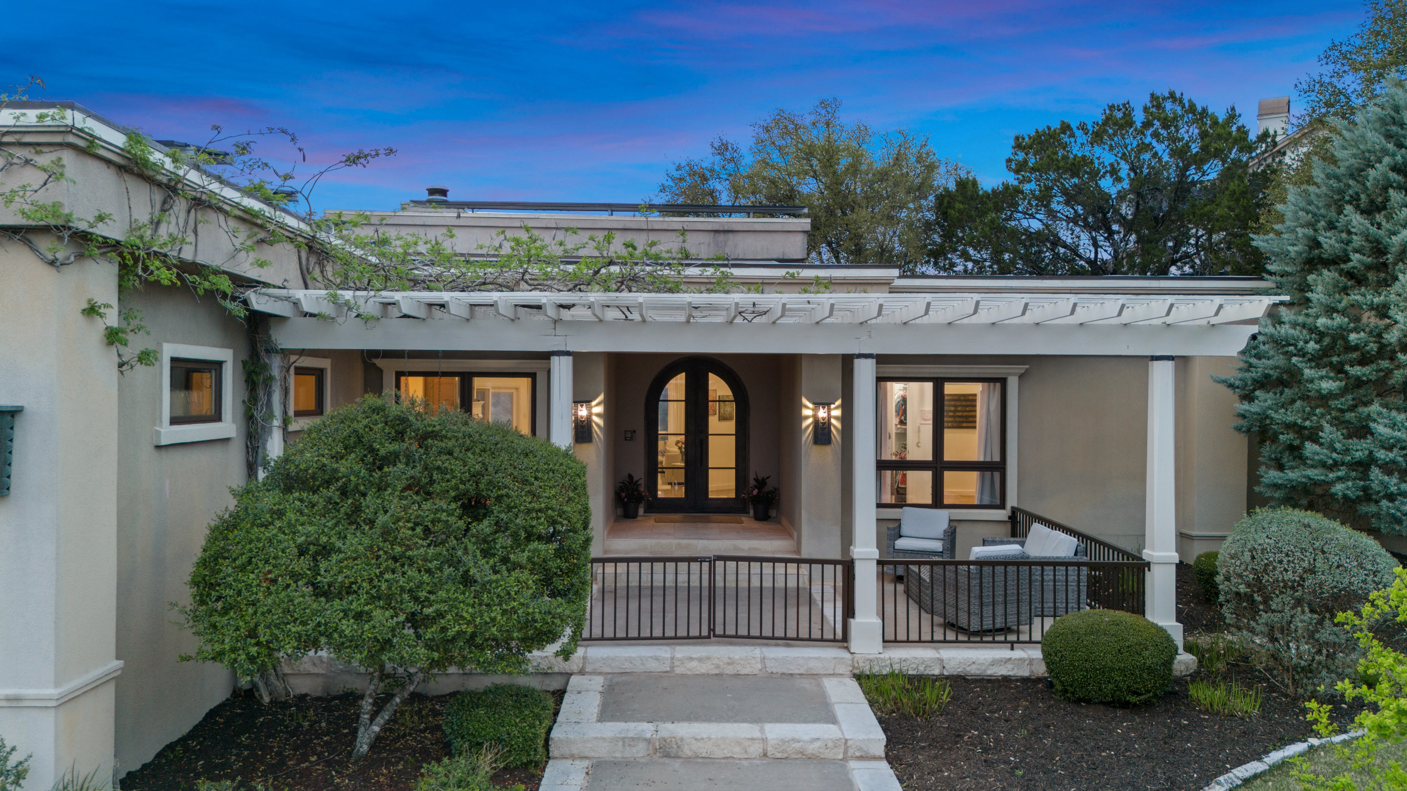 5319 Backtrail Drive Austin, TX 78731 - Photo 31 of 35 a front view of a house