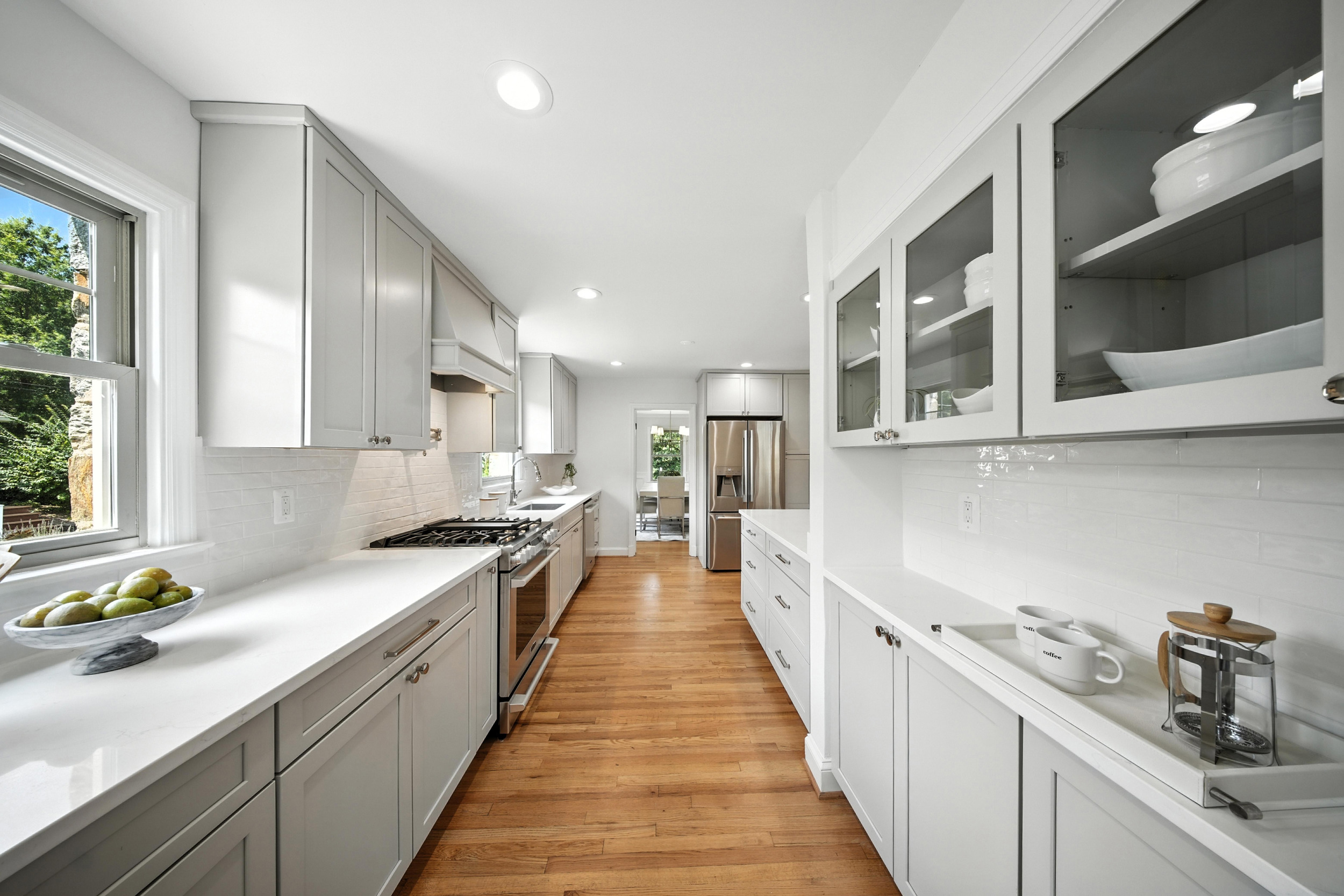 4505 Park Road Alexandria, VA 22312 - Photo 23 of 80 a large kitchen with stainless steel appliances lots of counter space and a sink