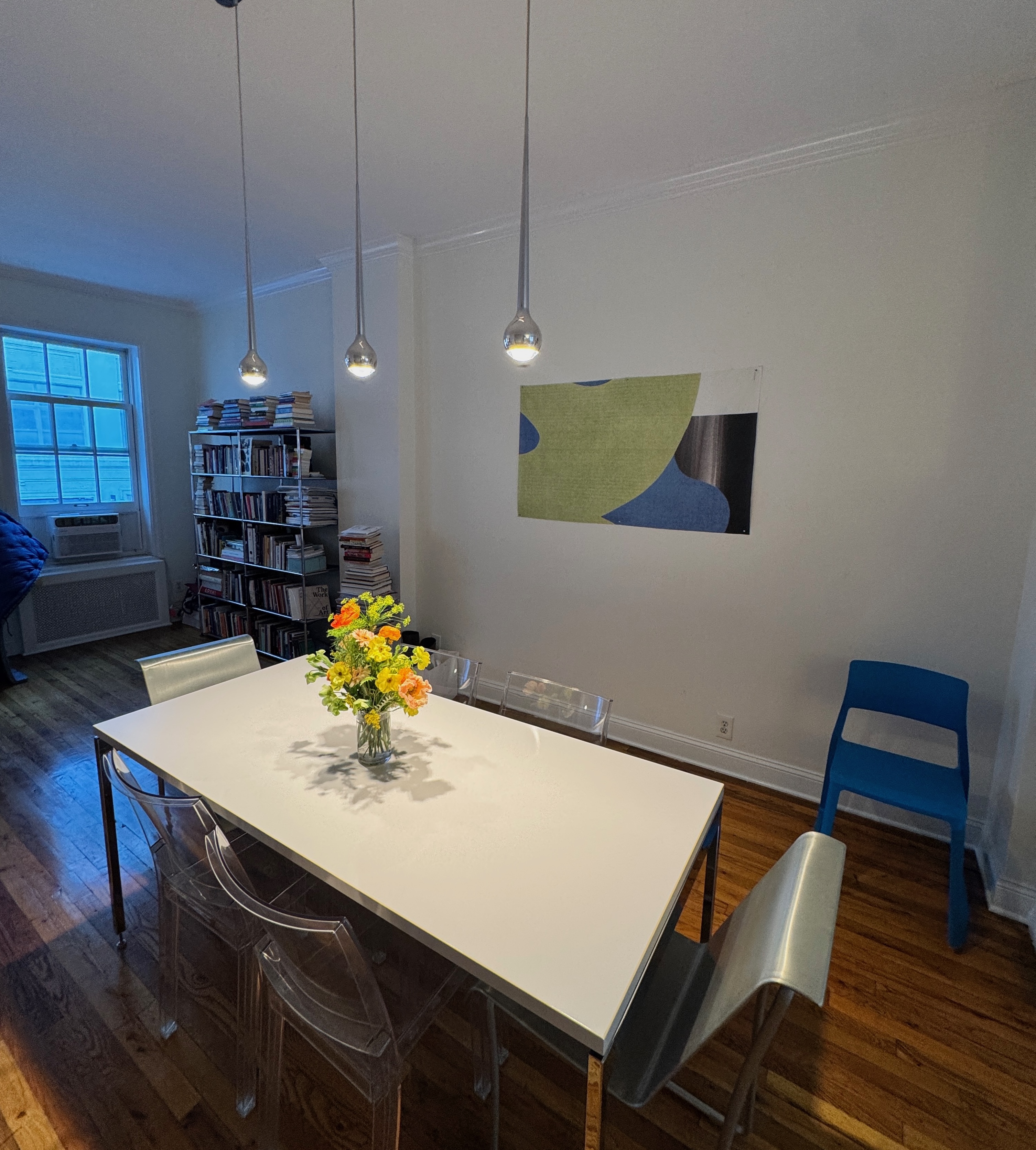 19 Vandam Street, Unit 2 Manhattan, NY 10014 - Photo 6 of 19 a room with table chairs and wooden floor