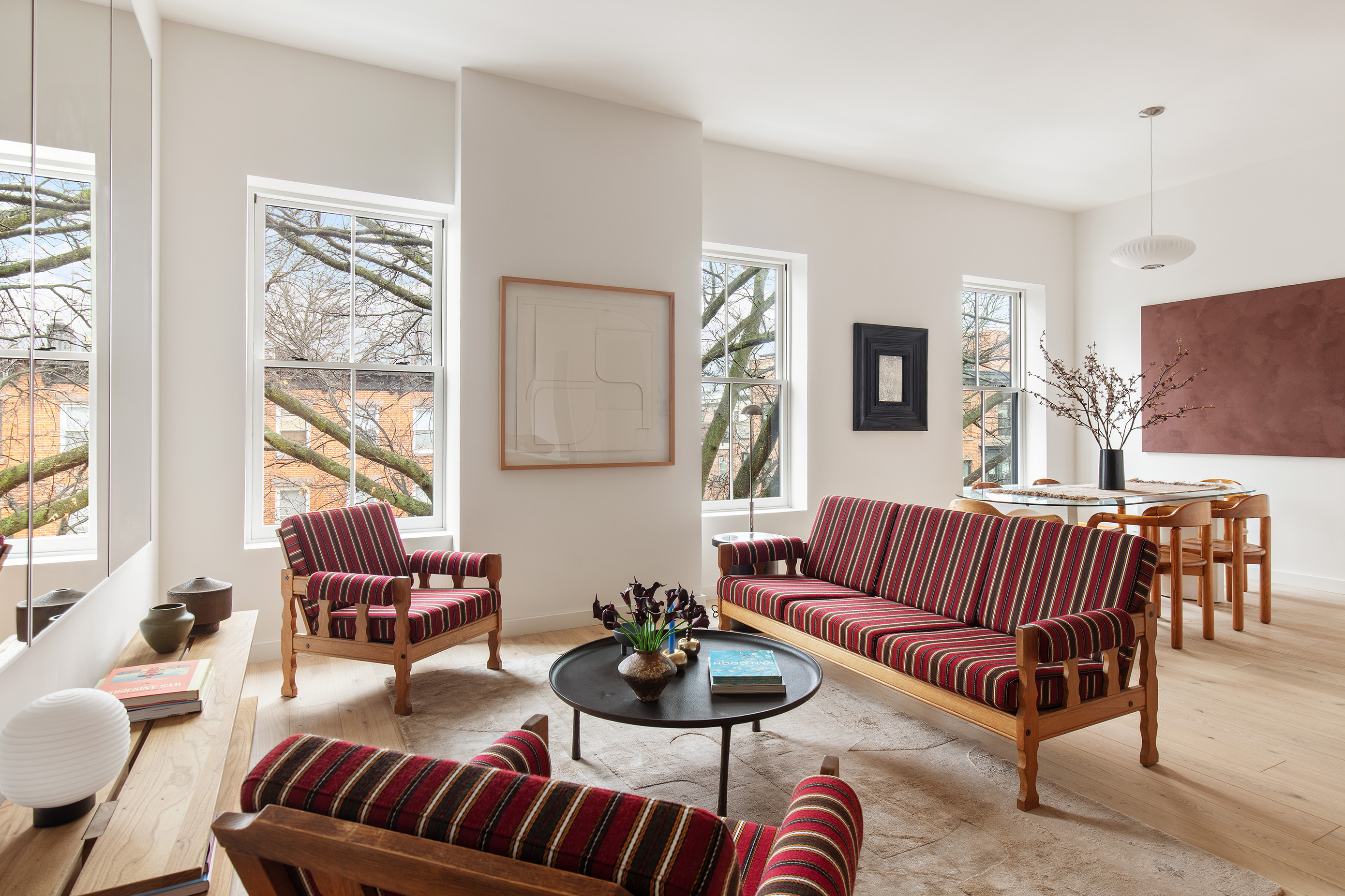 238 Degraw Street, Unit 3 Brooklyn, NY 11231 - Photo 2 of 17 a living room with furniture and a large window