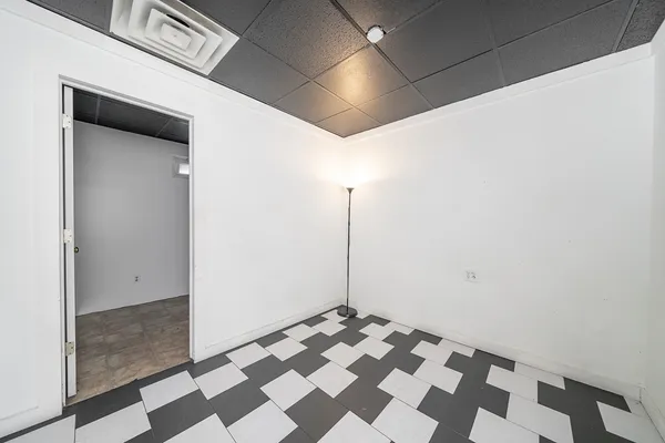 a view of a closet