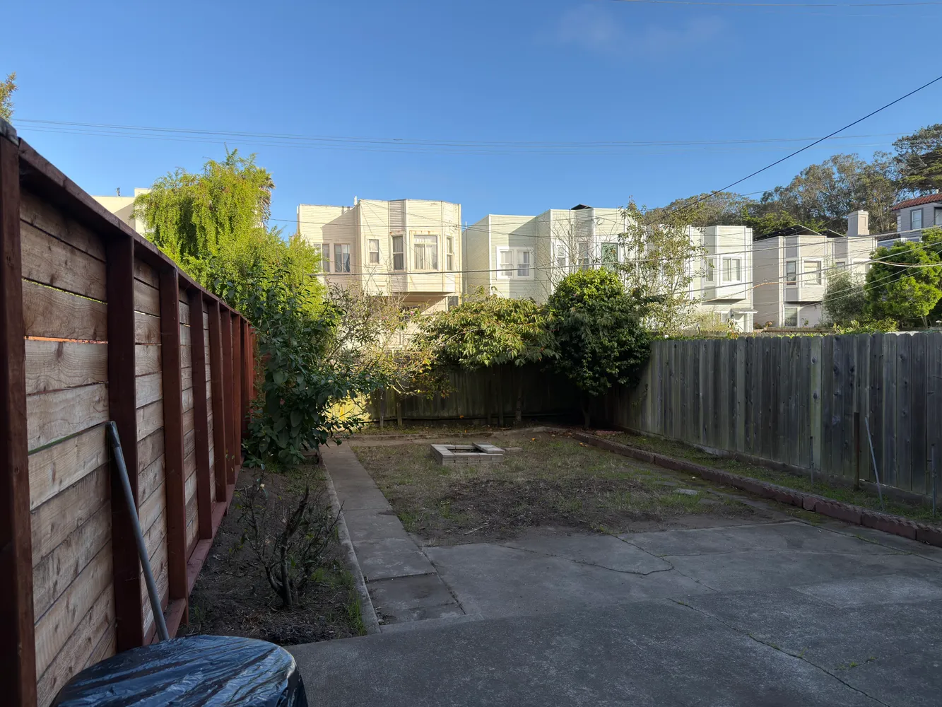 a view of a garage with storage