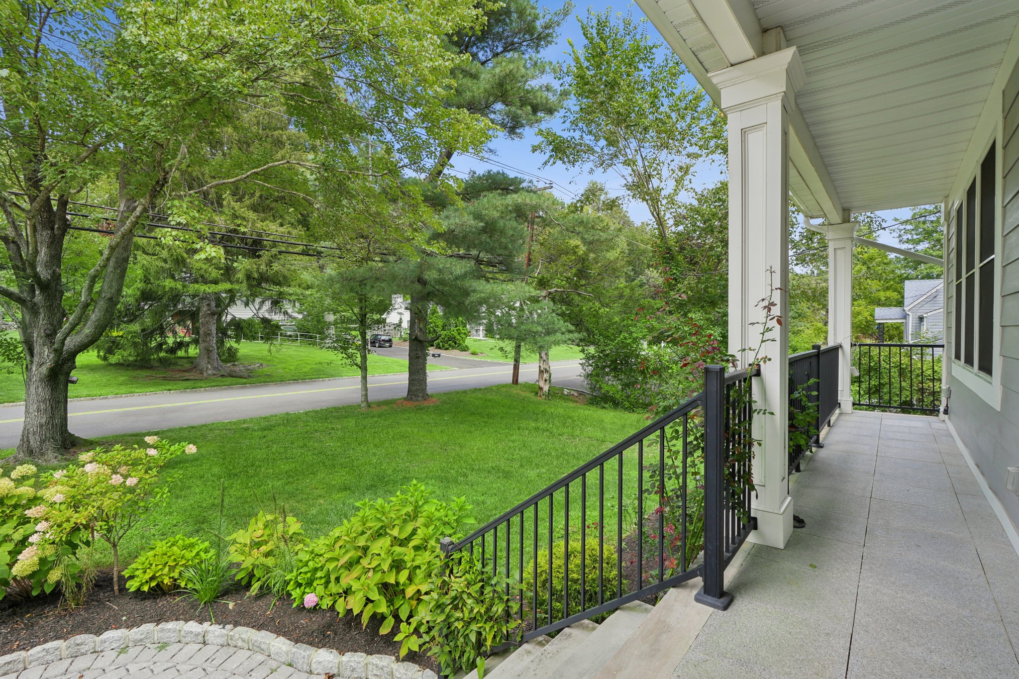 823 River Road Chatham, NJ 07928 - Photo 51 of 60 a view of a pathway of a garden