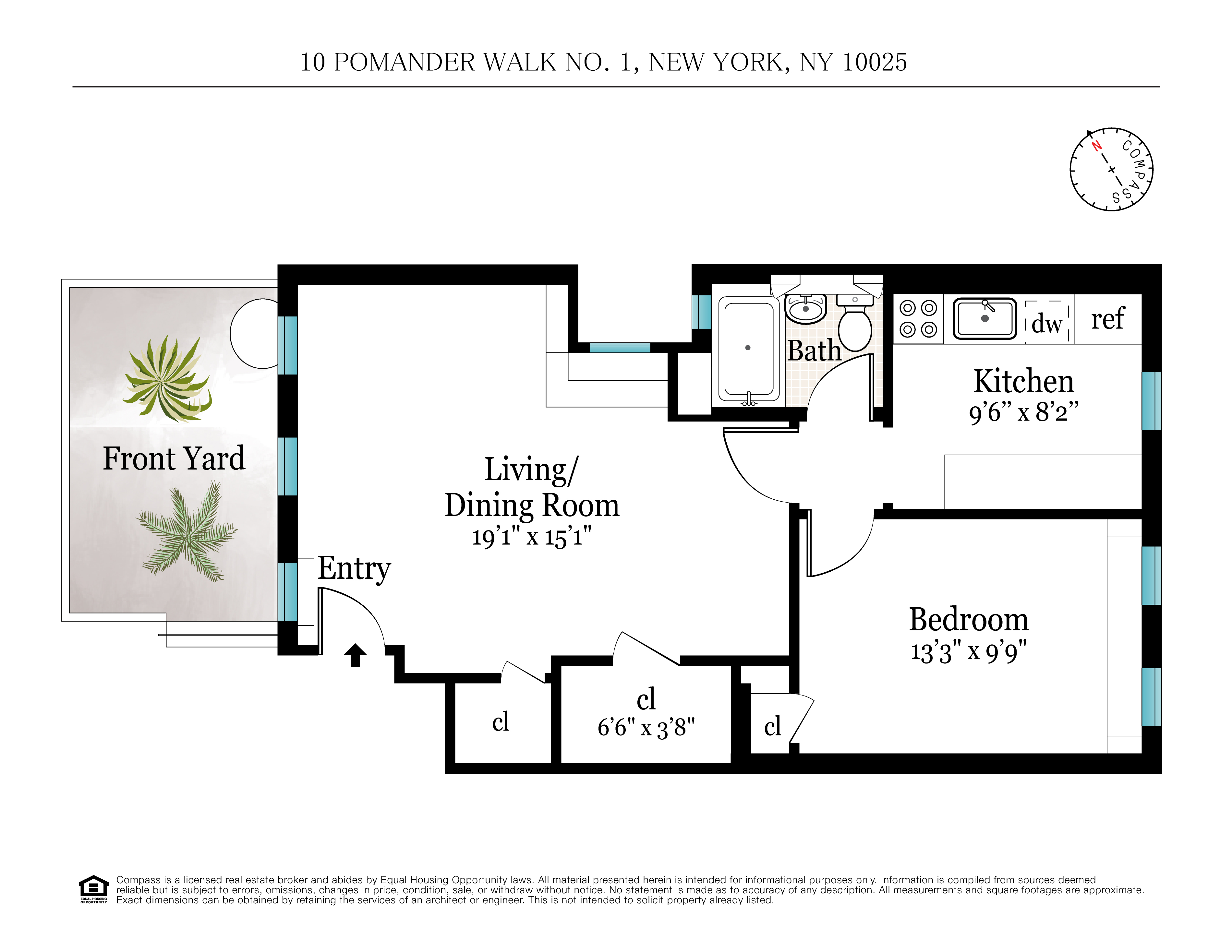 10 Pomander Walk, Unit 1 Manhattan, NY 10025 - Photo 13 of 13 a picture of a book and a white bed