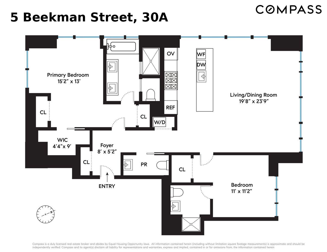 5 Beekman Street, Unit 30A Manhattan, NY 10038 - Photo 15 of 15 a picture of a park