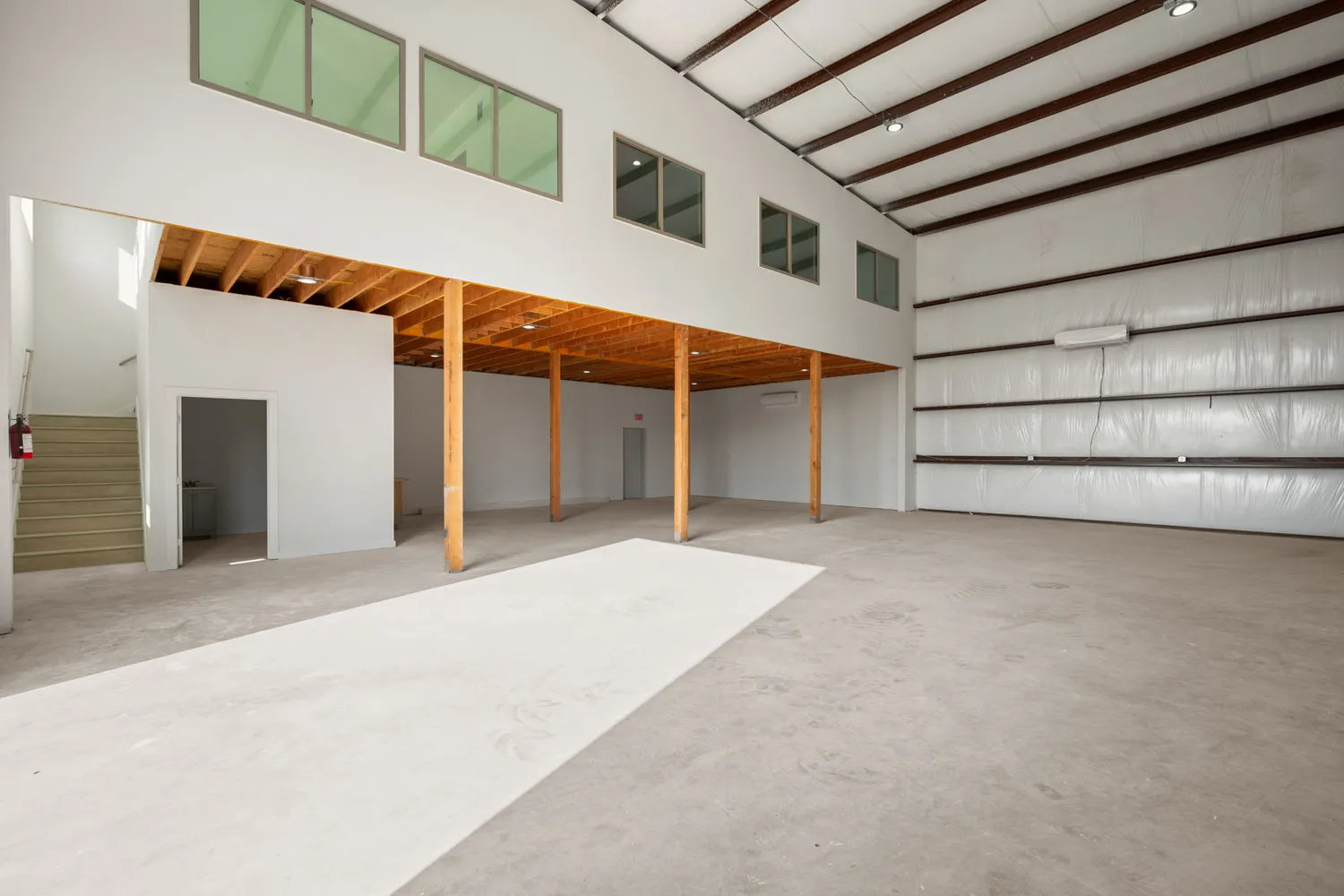 a view of a house with a garage