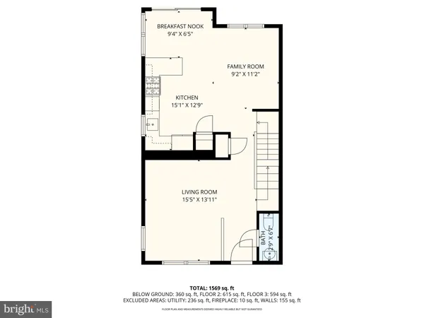 $455,000 | 14836 Winding Loop, Woodbridge, VA 22191
