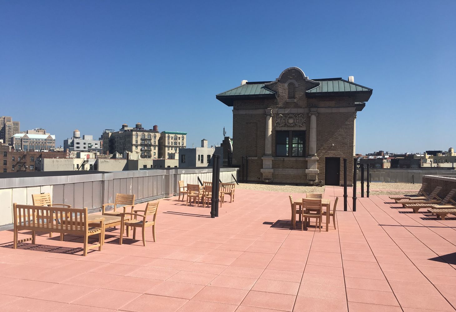 800 Riverside Drive, Unit 2E Manhattan, NY 10032 - Photo 22 of 27 a view of a terrace with seating area