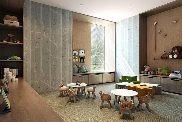 561 Pacific Street, Unit 606 Brooklyn, NY 11217 - Photo 15 of 17 a living room with furniture and a window