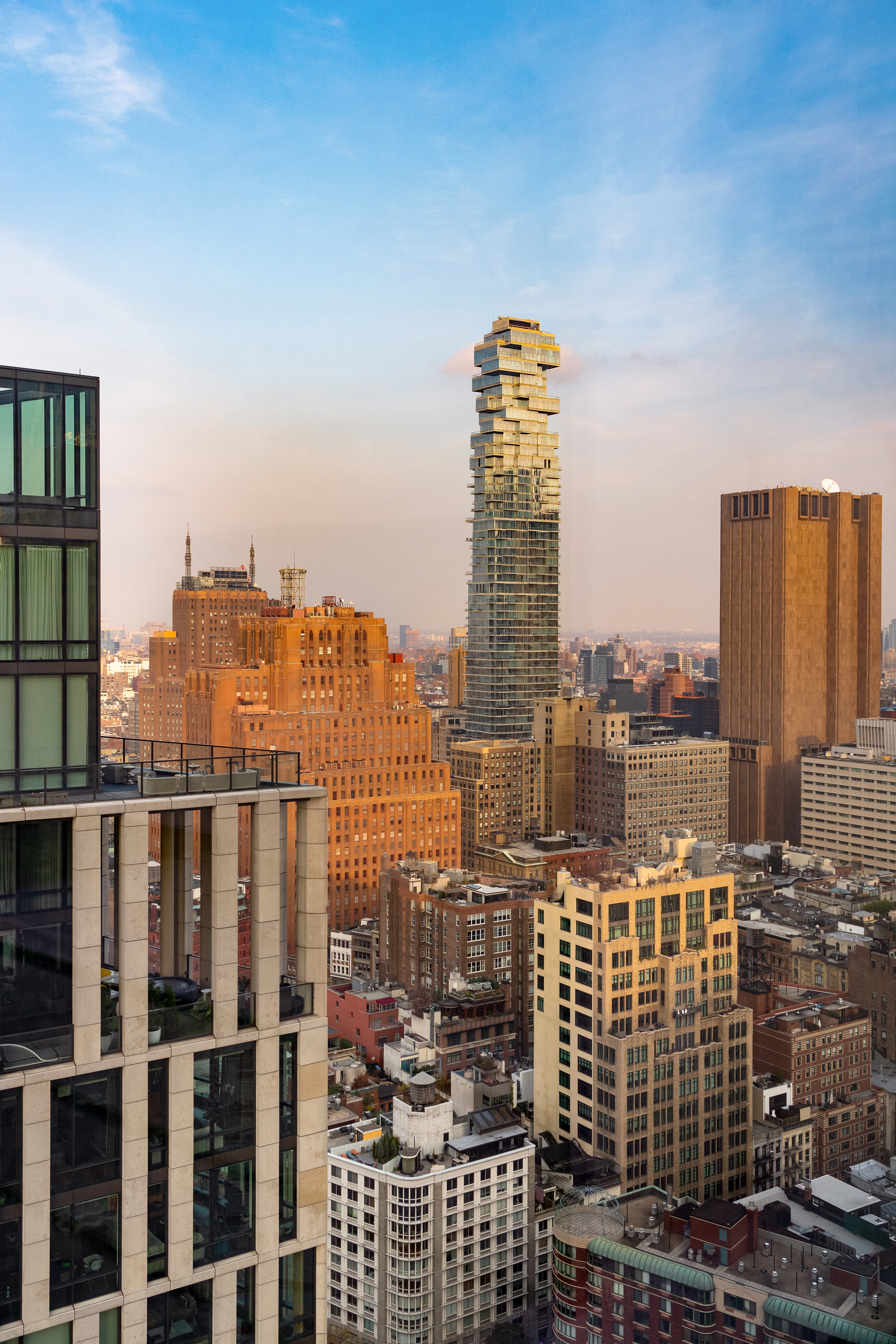 111 Murray Street, Unit 35W Manhattan, NY 10007 - Photo 5 of 15 a view of city with tall buildings